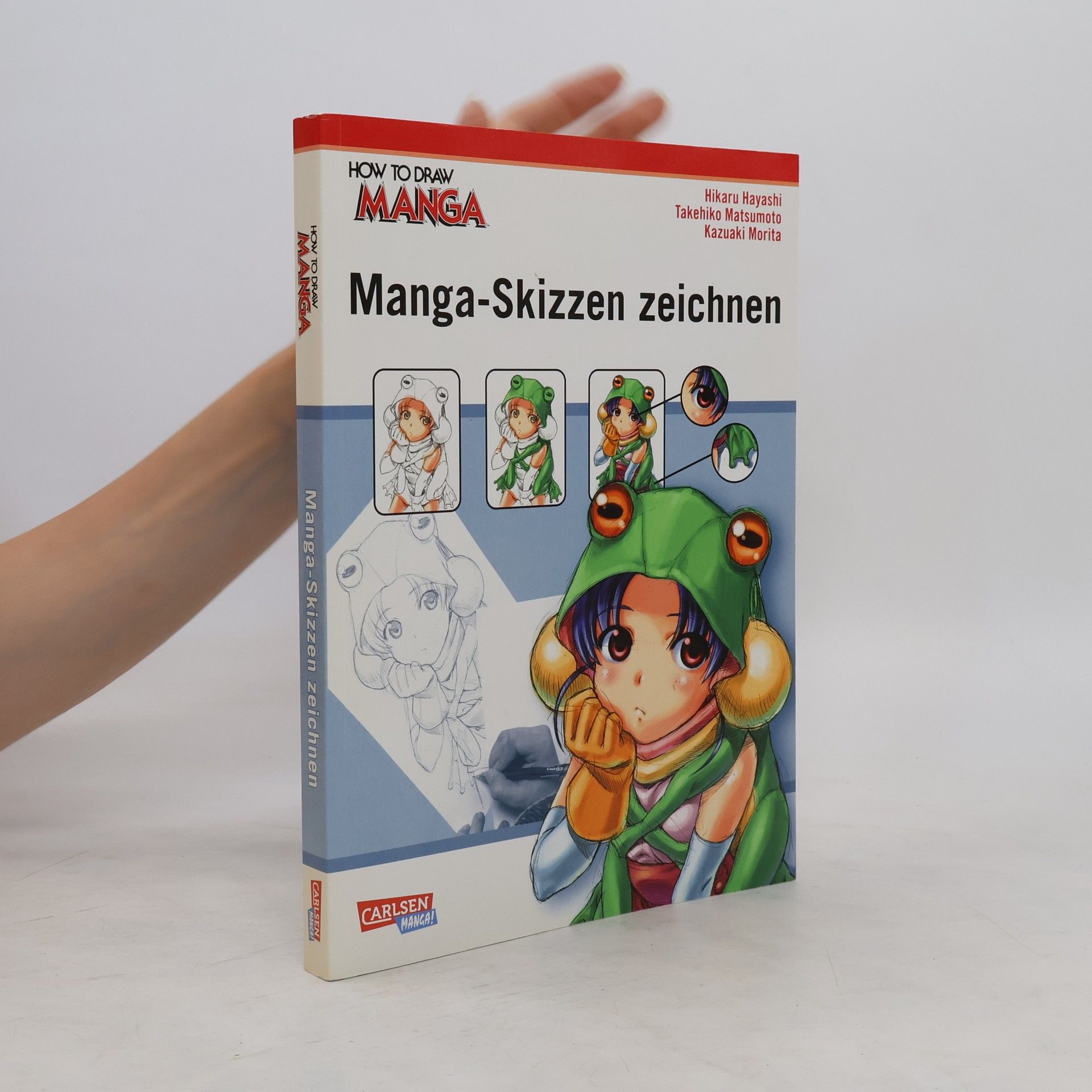 Hikaru Hayashi Manga-Skizzen zeichnen
