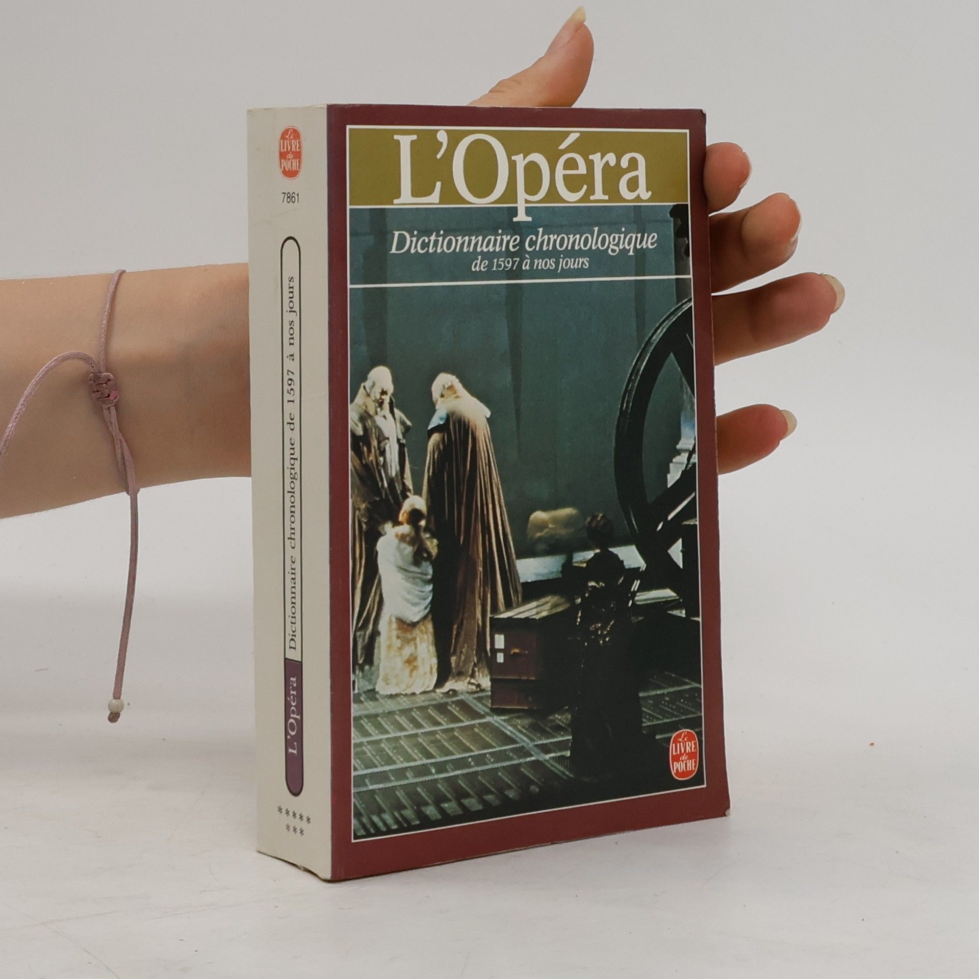 Sophie Gherardi L'Opéra, Dictionnaire chronologique