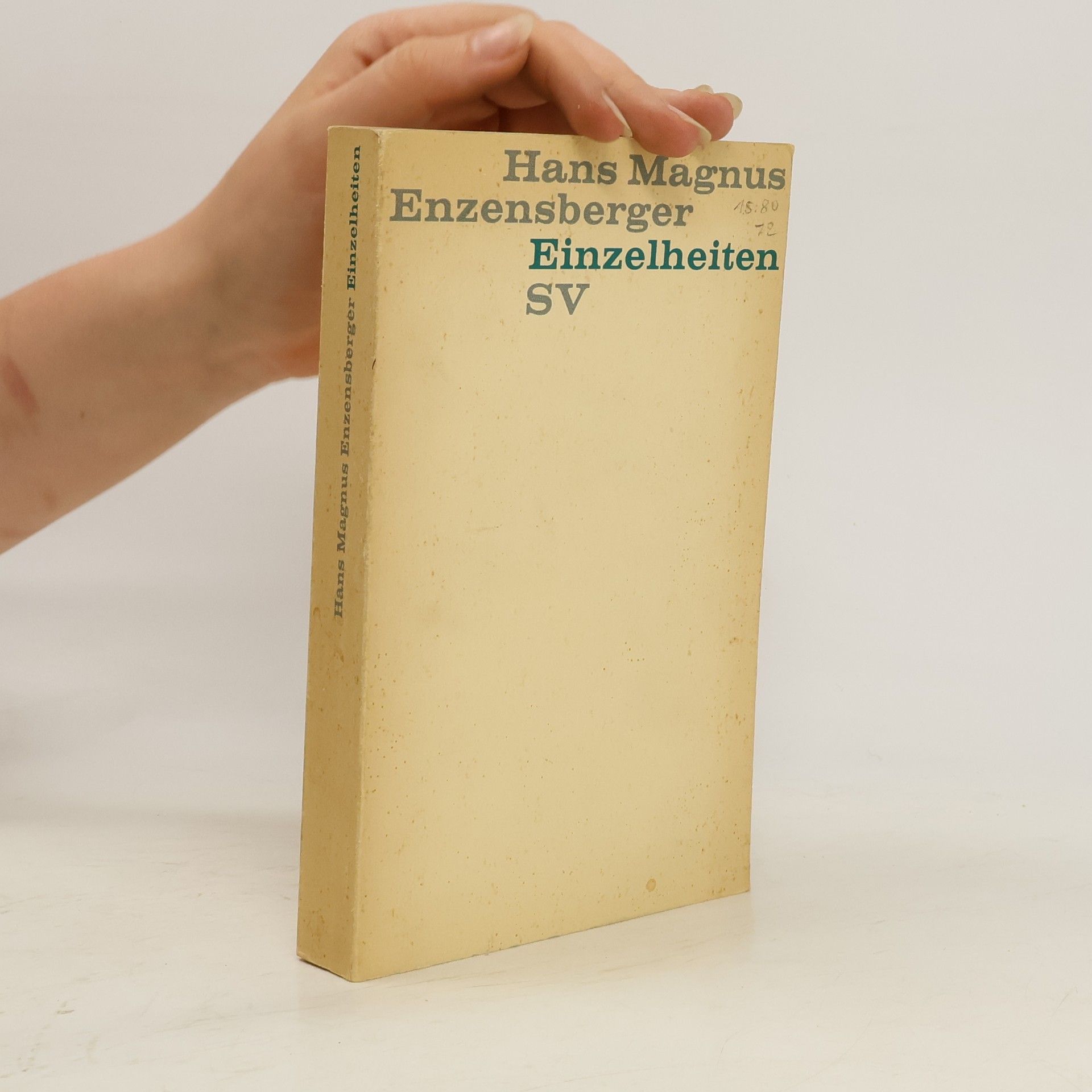 Hans Magnus Enzensberger Einzelheiten