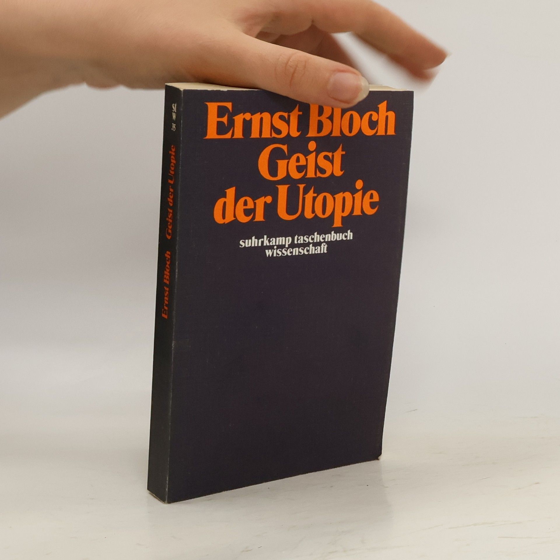 Ernst Bloch Geist der Utopie