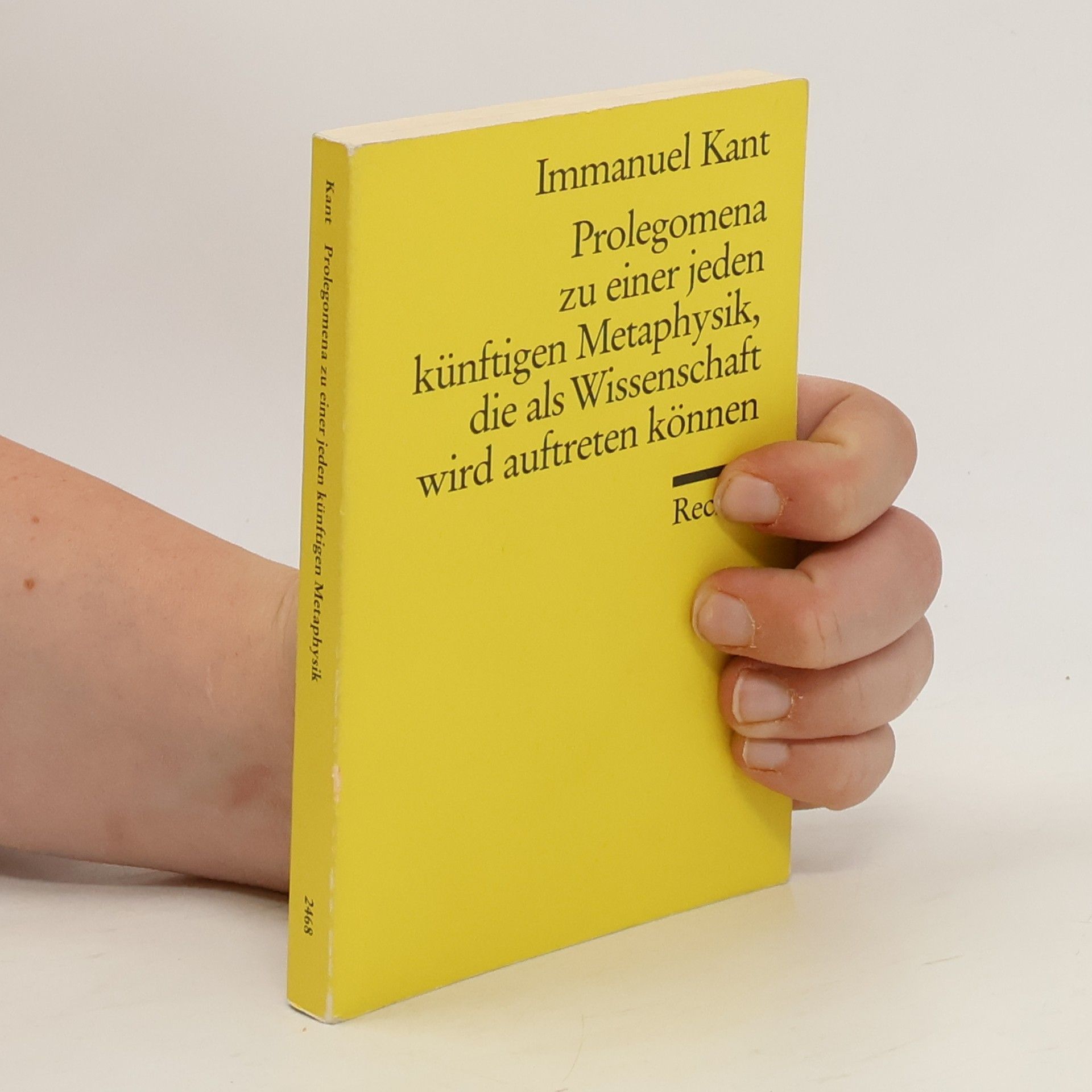 Immanuel Kant Prolegomena