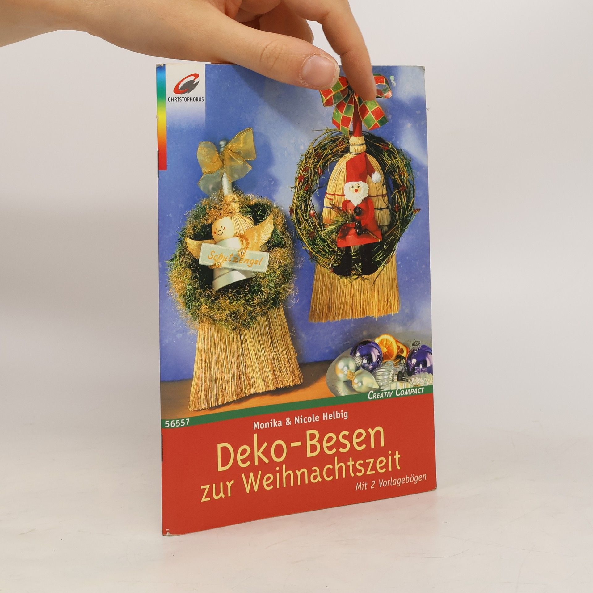 Monika Helbig Deko-Besen zur Weihnachtszeit
