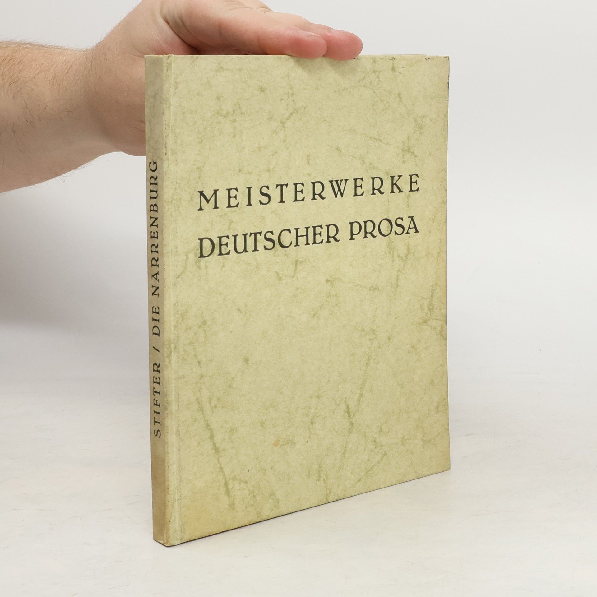 Adalbert Stifter Meisterwerke deutscher Prosa