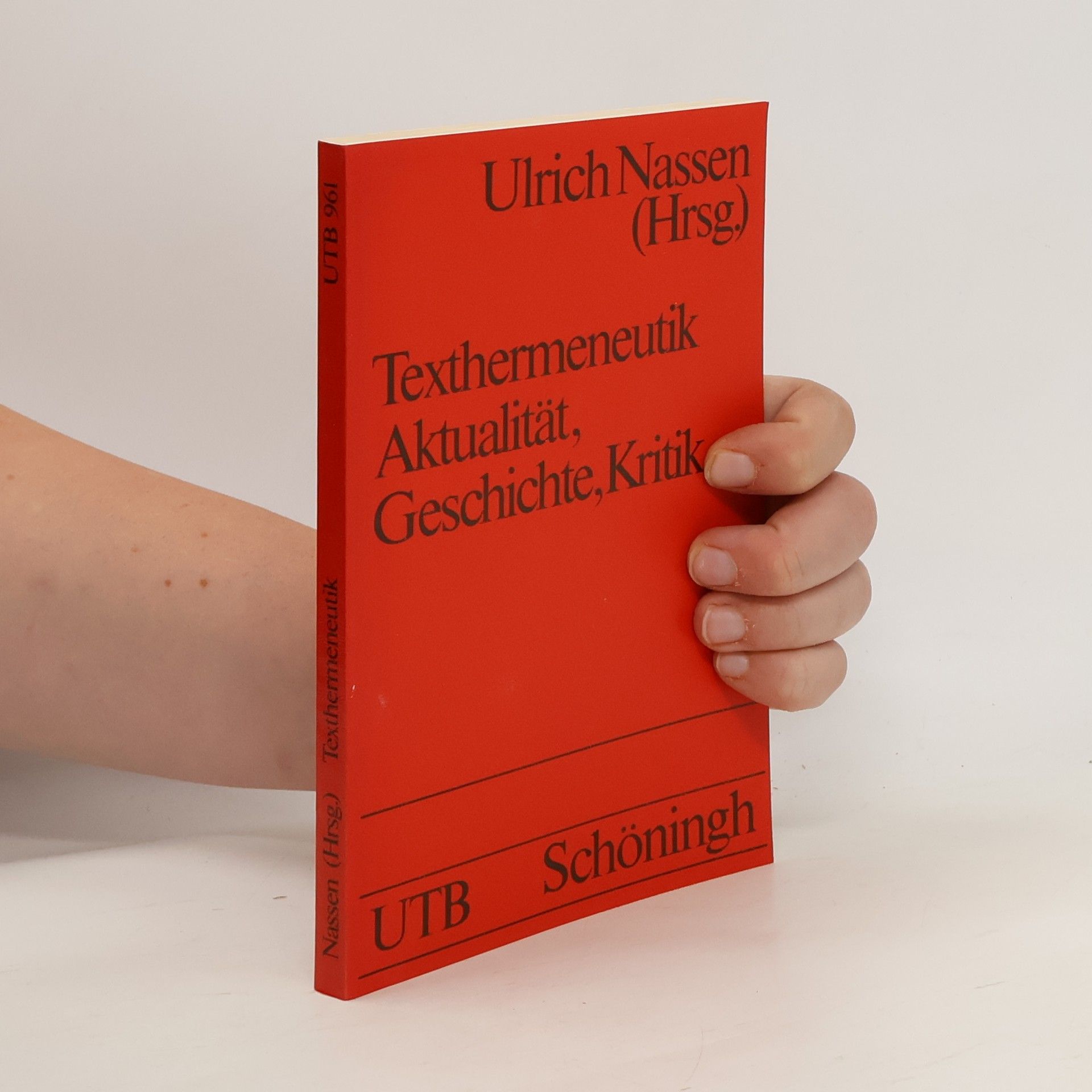Ulrich Nassen Texthermeneutik