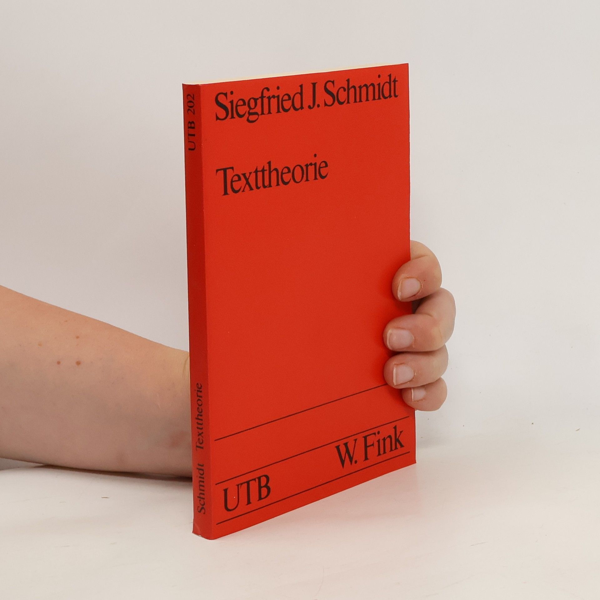 Siegfried J. Schmidt Texttheorie