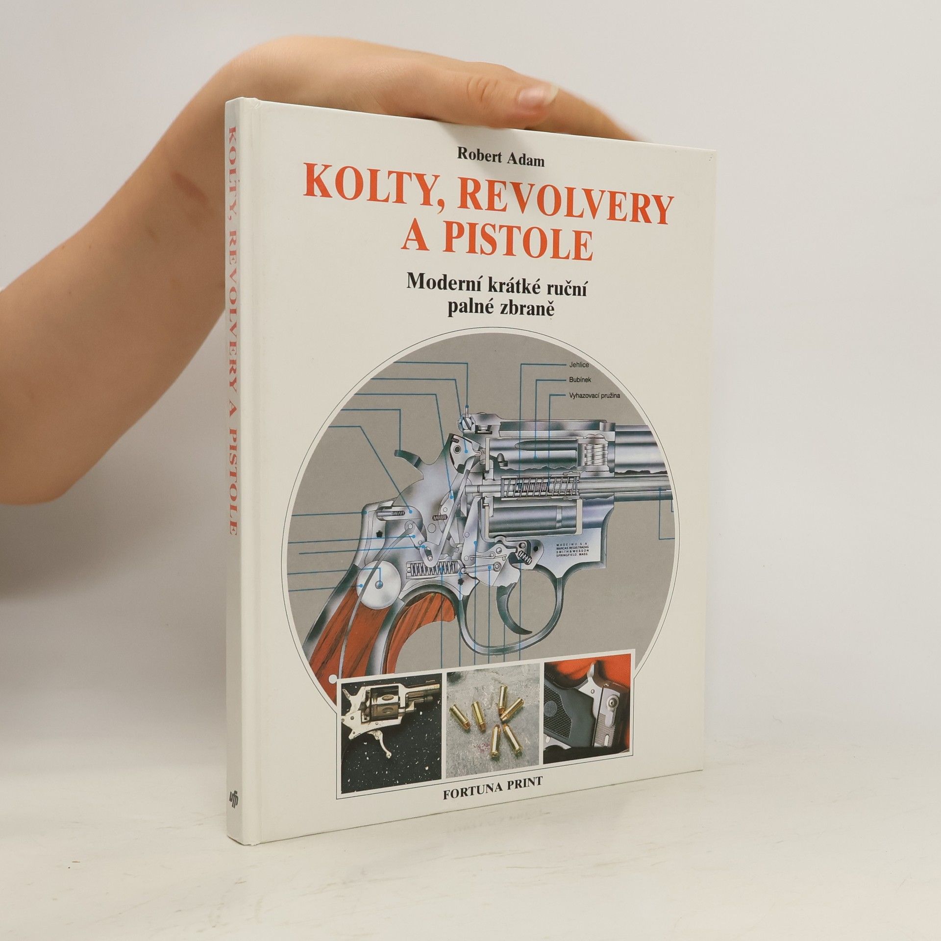 Robert Adam Kotly, revolvery a pistole