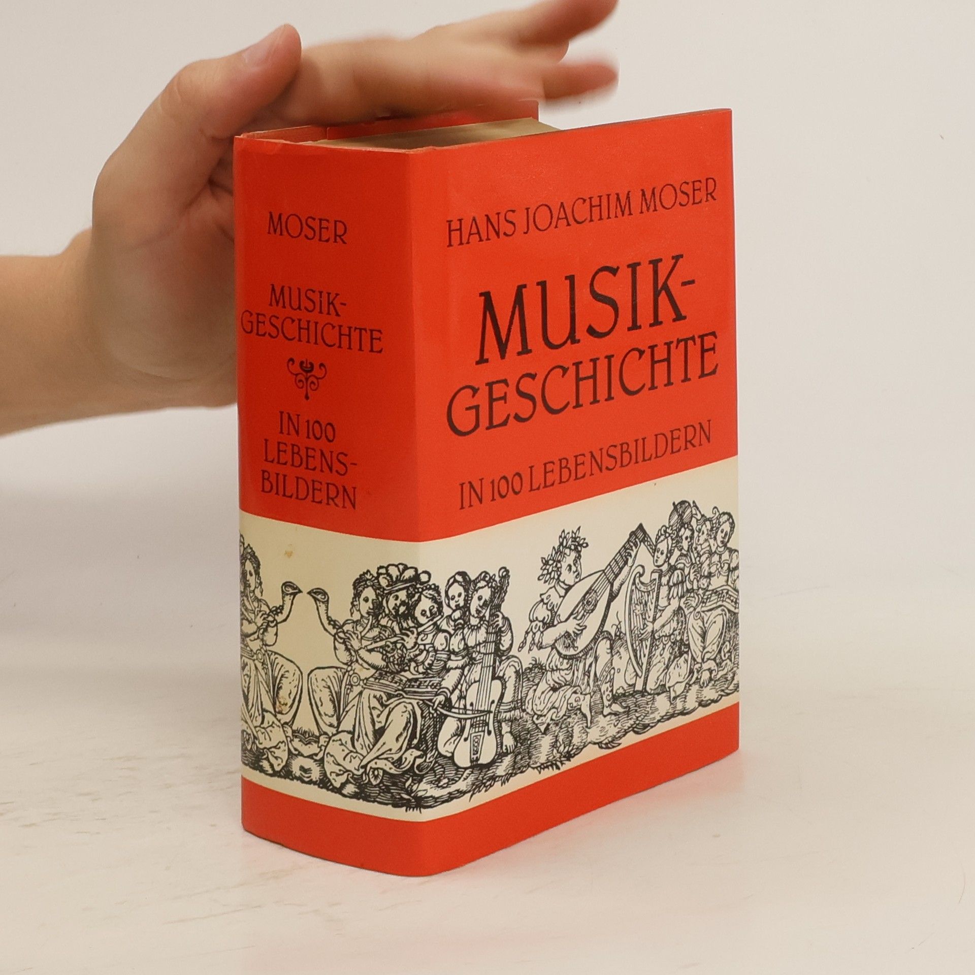 Hans Joachim Moser Musikgeschichte in 100 Lebensbildern