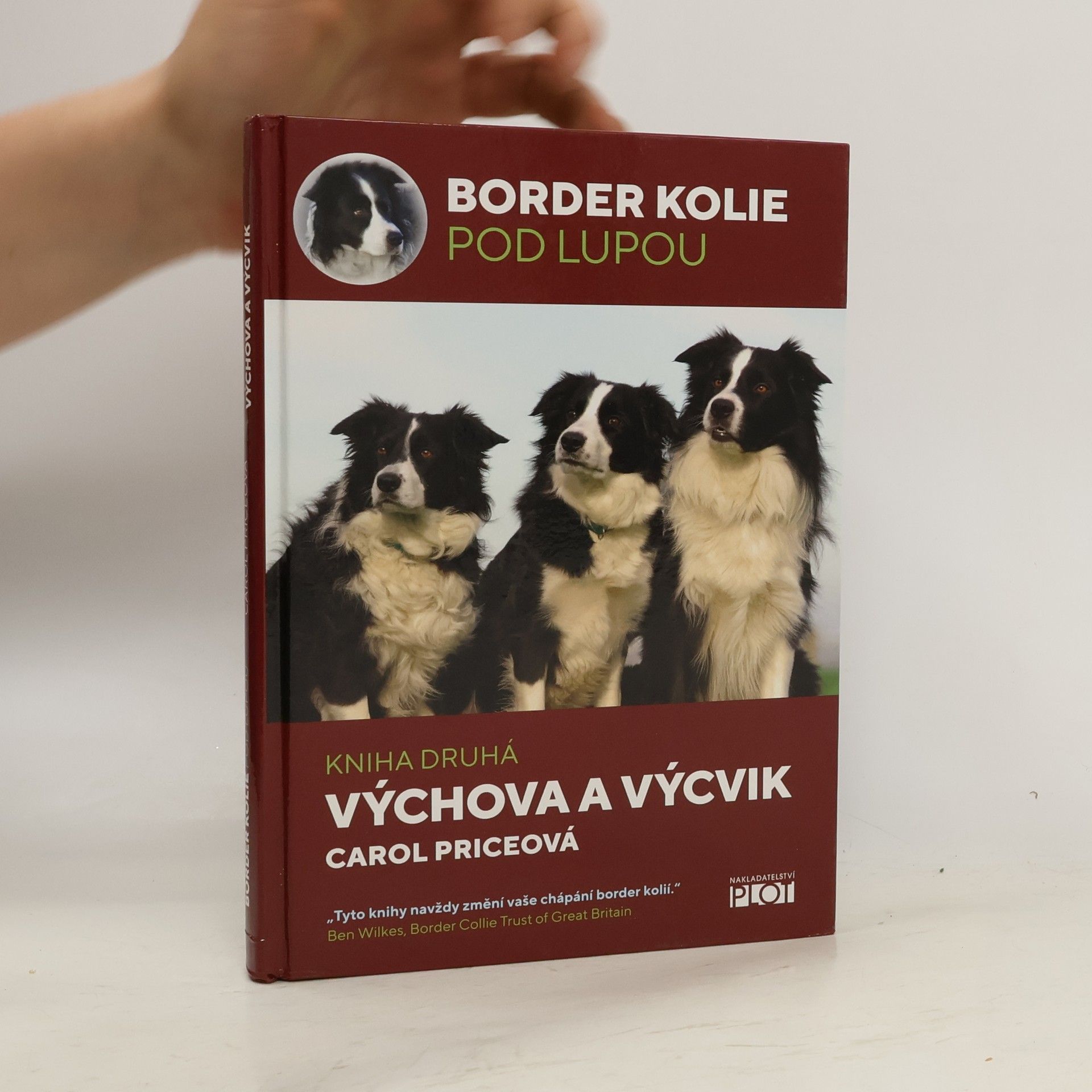 Carol Price Border kolie pod lupou. Kniha druhá: výchova a výcvik