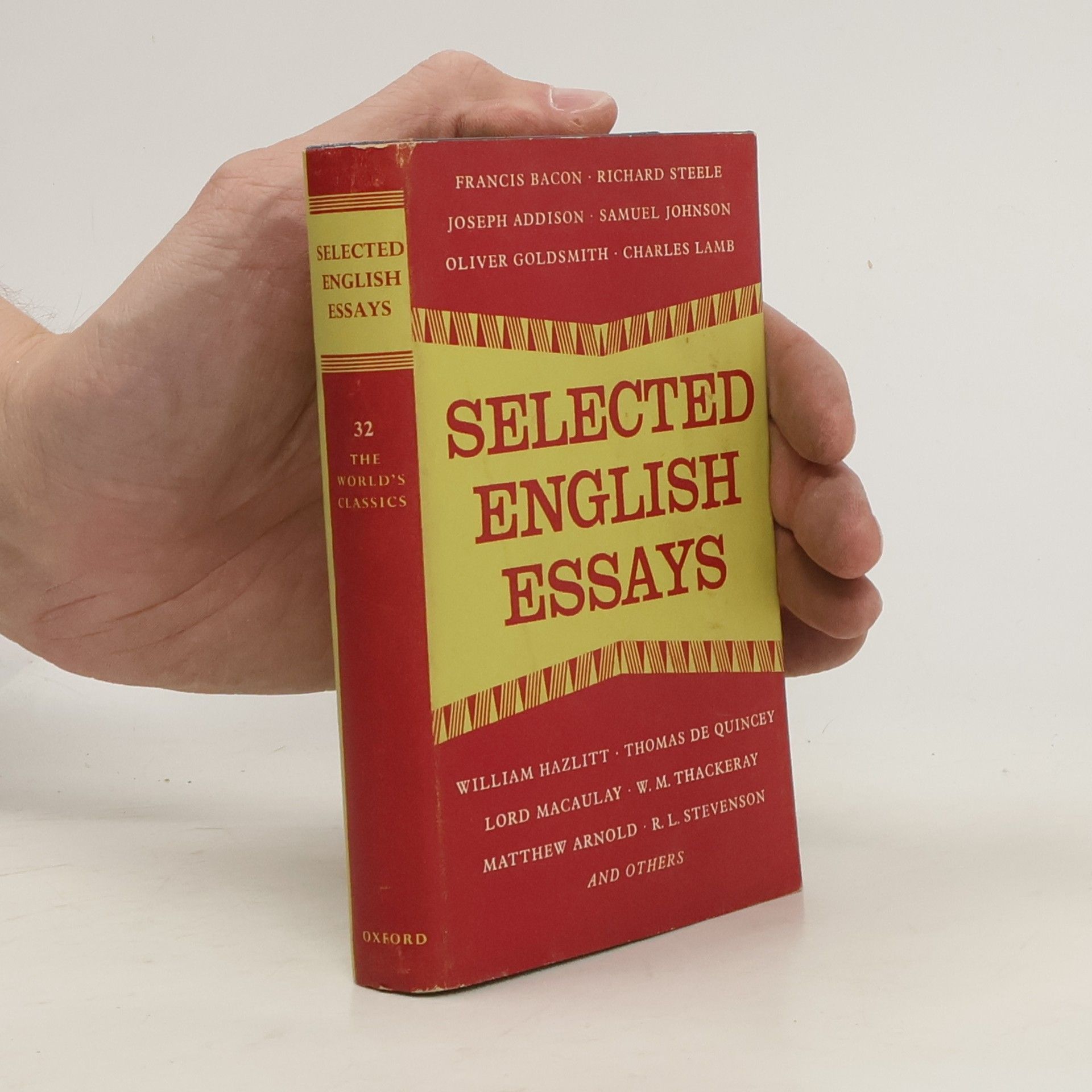W. Peacock Selected English Essays