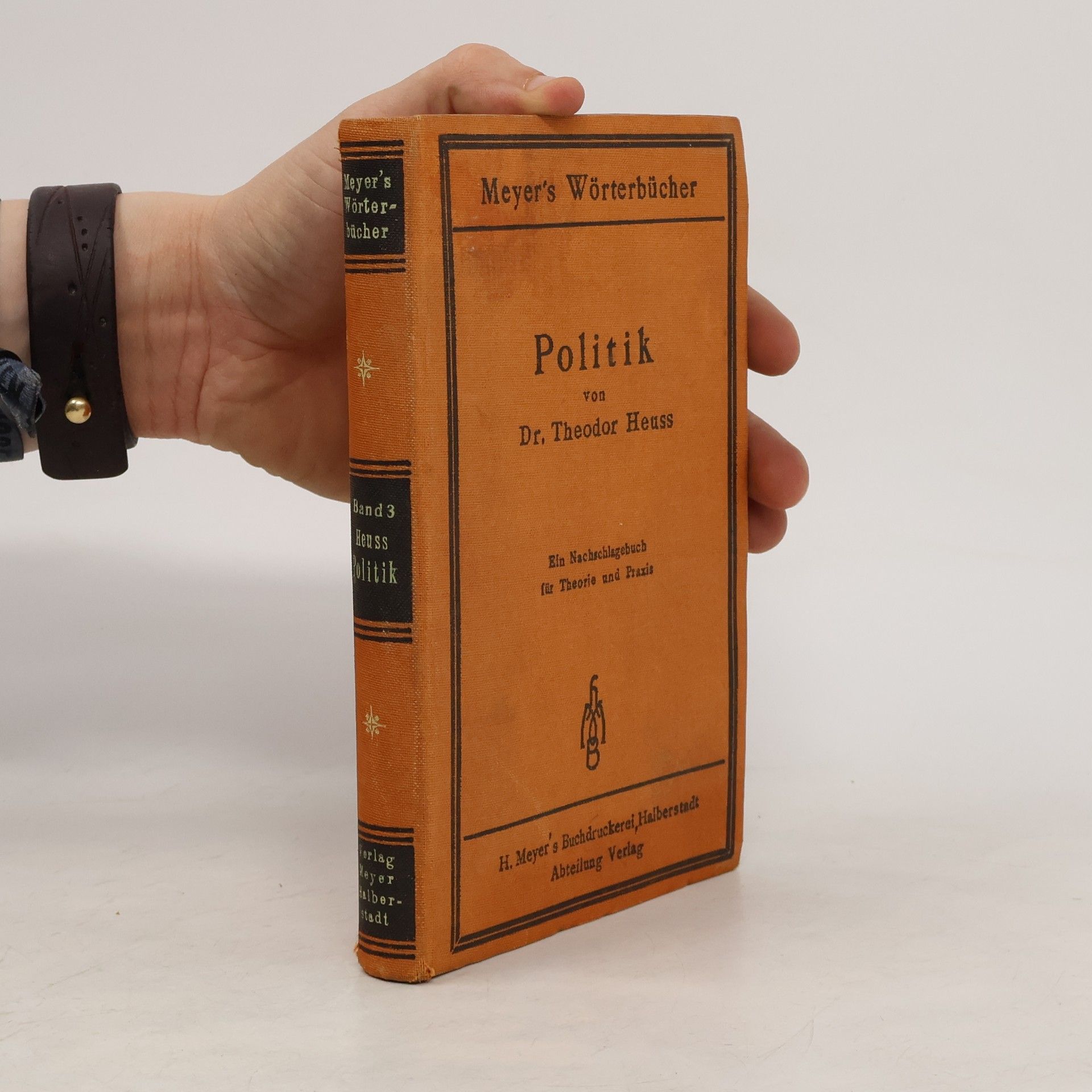 Theodor Heuss Meyer’s Wörterbücher. Politik