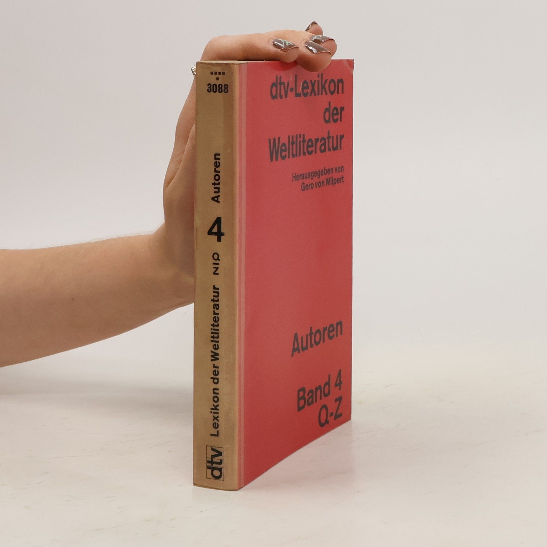 Gero von Wilpert dtv-Lexikon der Weltliteratur 4. Q-Z