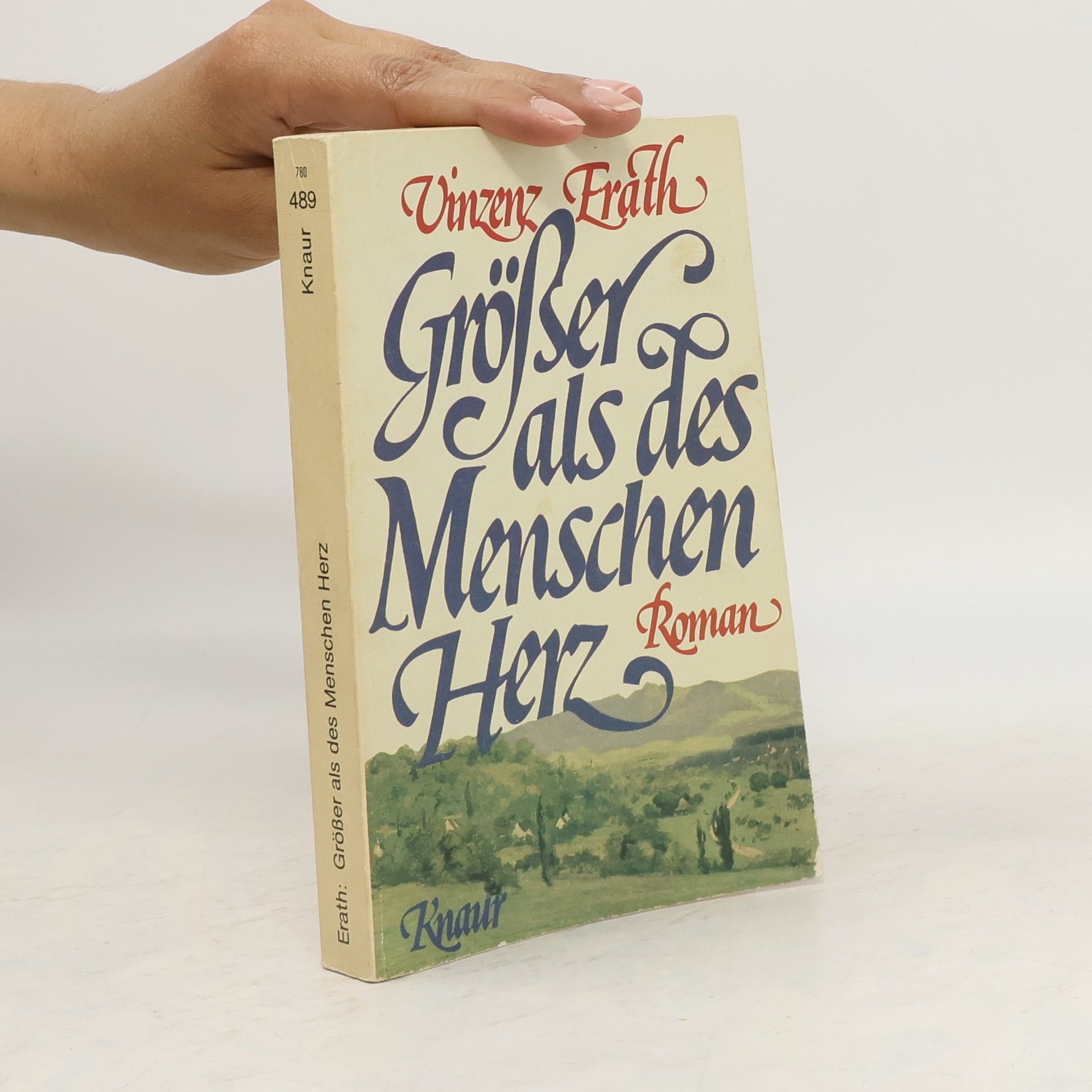Vinzenz Erath Grösser als des Menschen Herz