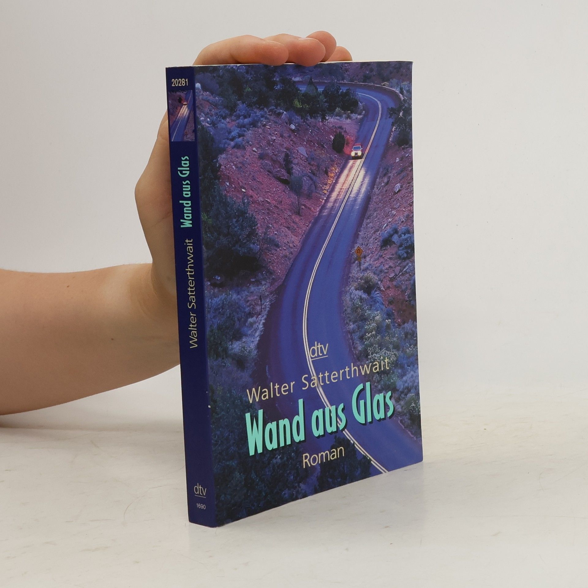 Walter Satterthwait Wand aus Glas