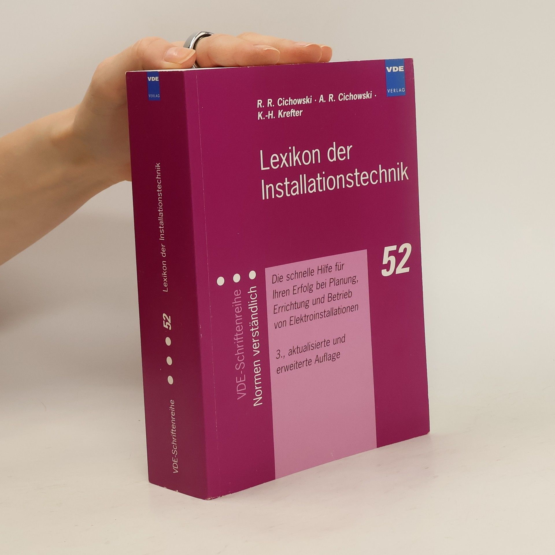 Rolf Rüdiger Cichowski Lexikon der Installationstechnik