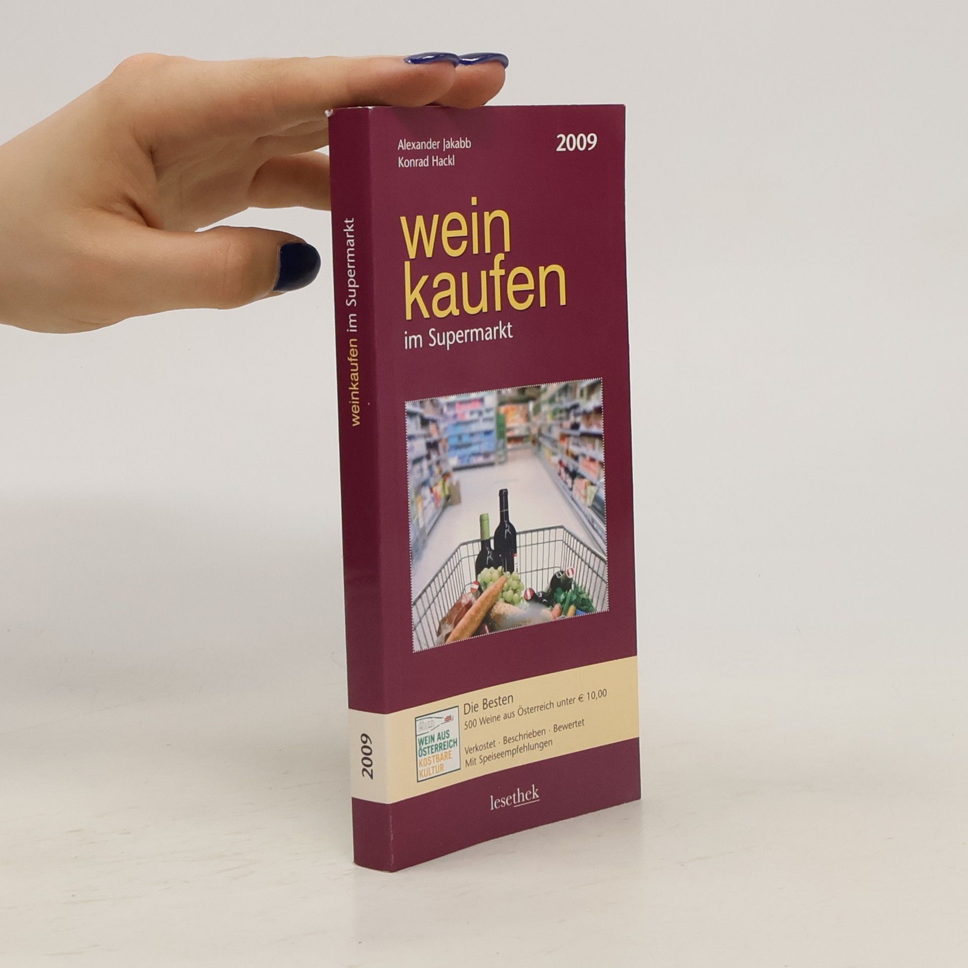 Alexander Jakabb Weinkaufen im Supermarkt