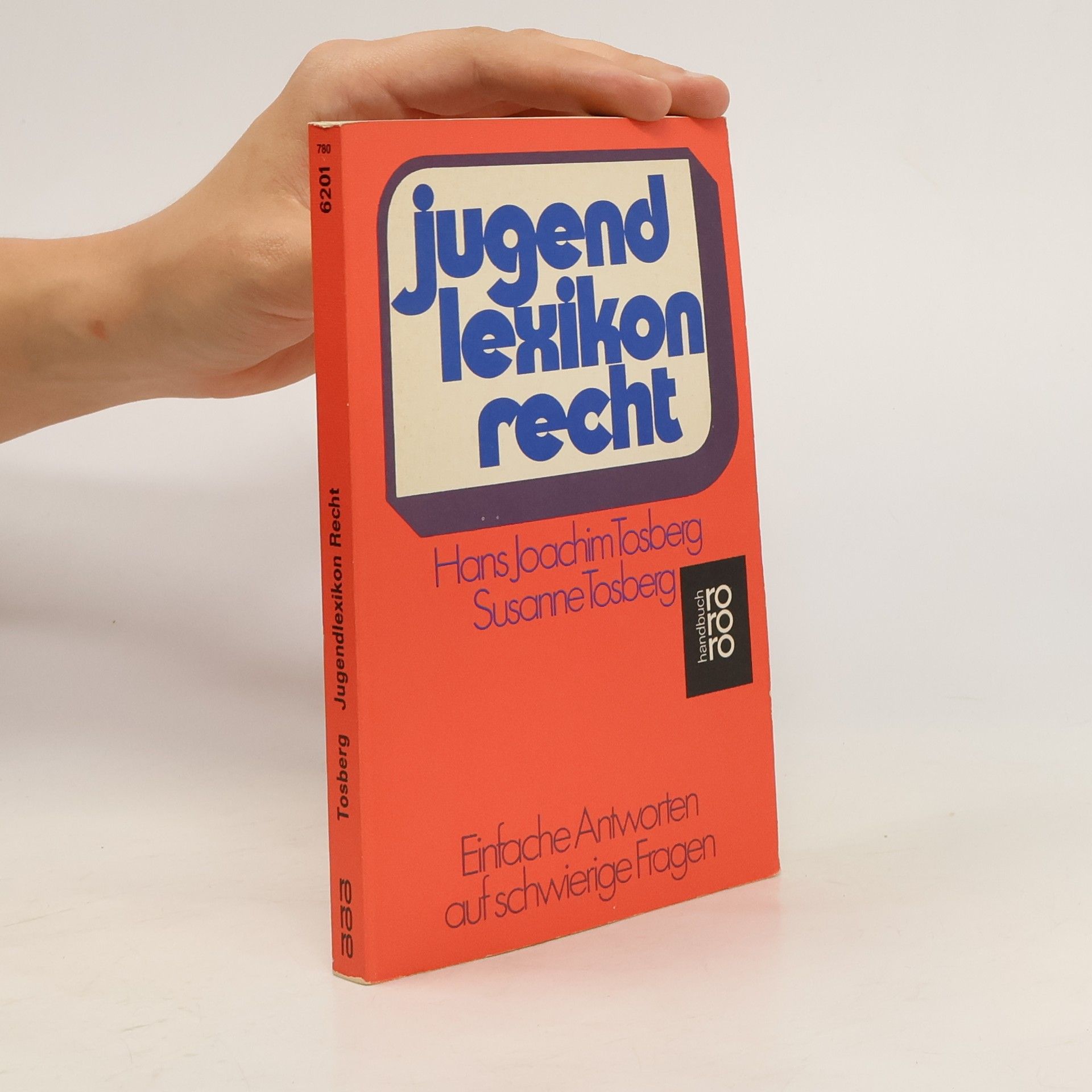 Hans Joachim Tosberg Jugendlexikon Recht