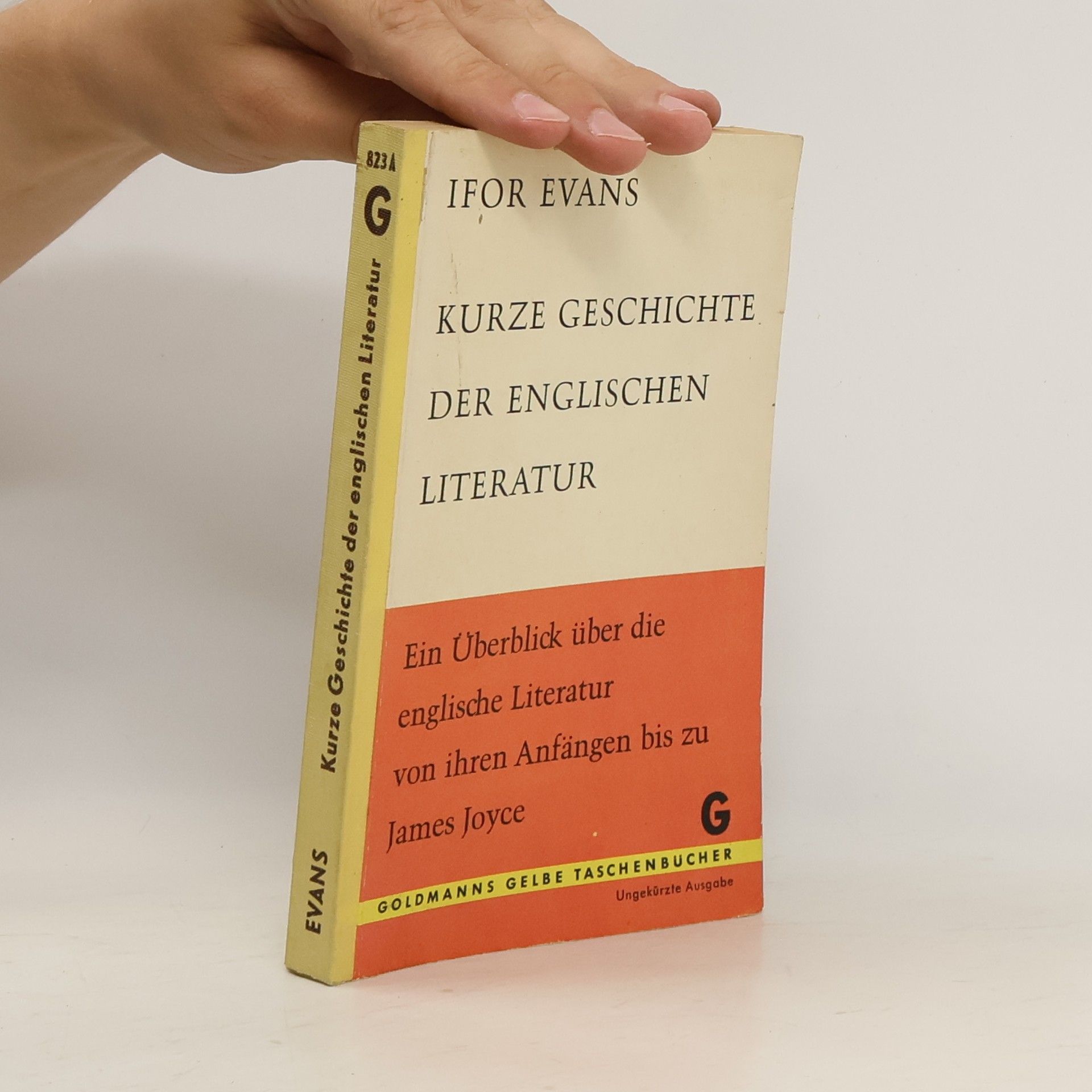 Sir Ifor Evans Kurze Geschichte der englischen Literatur