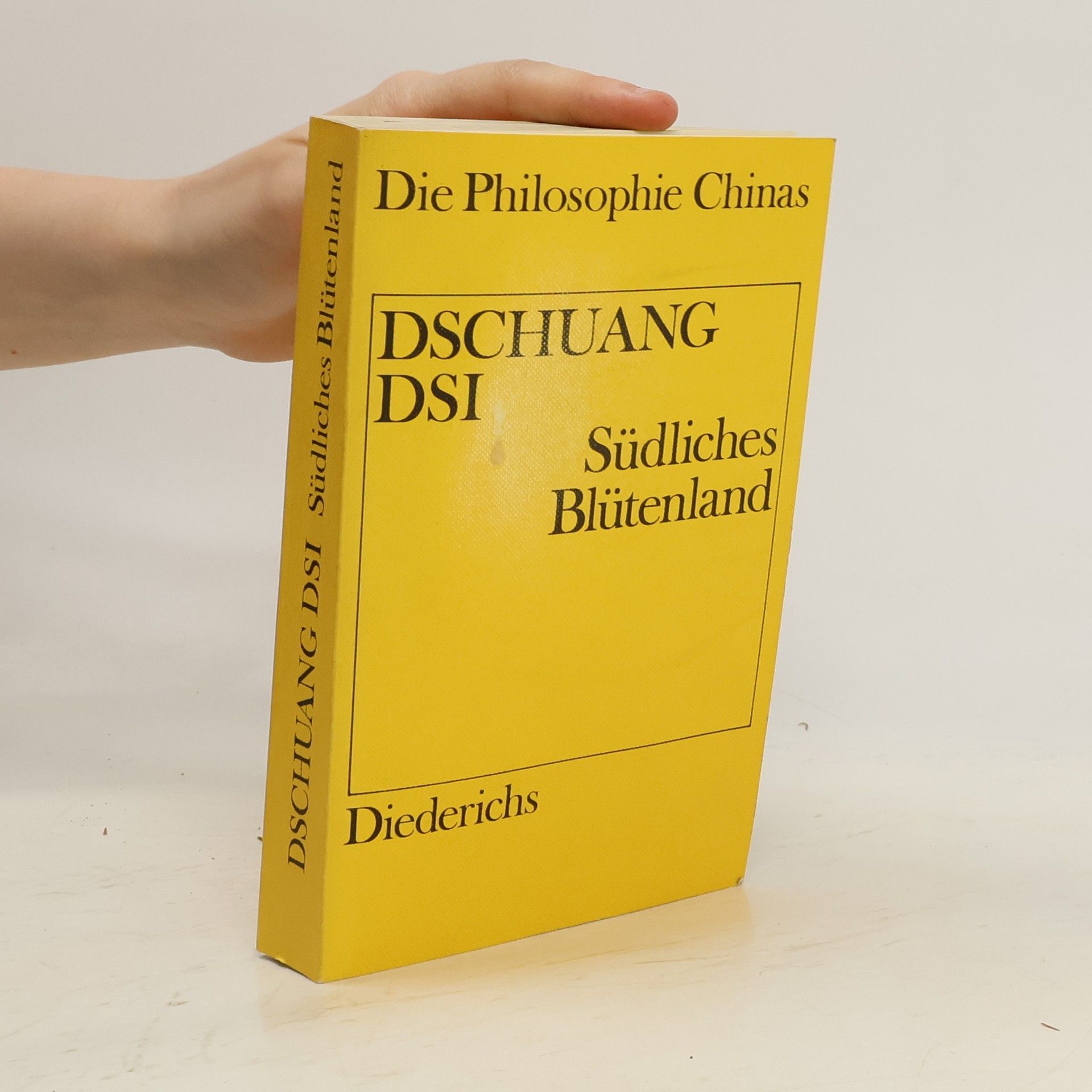 Dschuang Dsi Die Philosophie Chinas. Südliches Blütenland