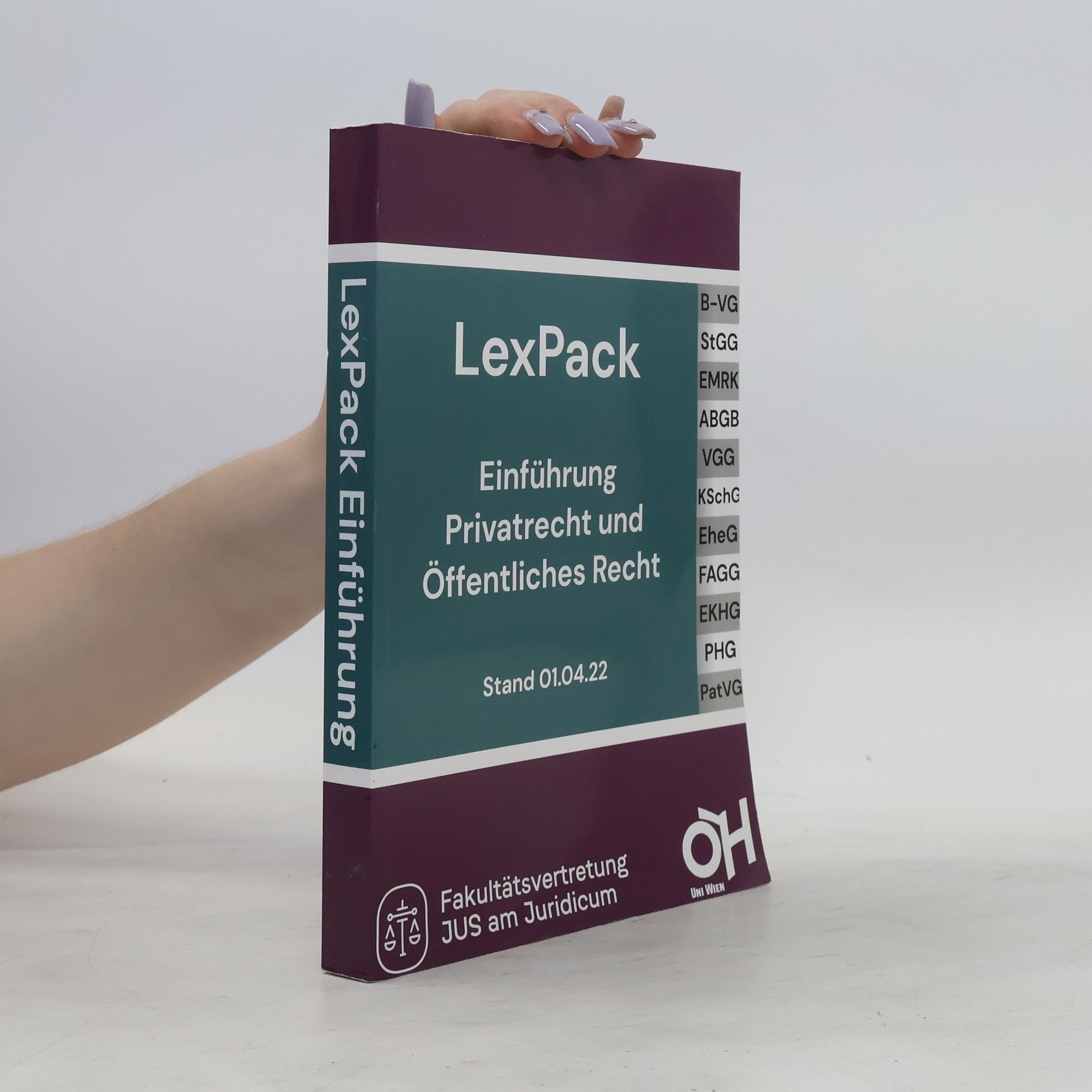 Collectif d'auteurs LexPack. Einführung Privatrecht und Öffentliches Recht. Stand 01.04.22