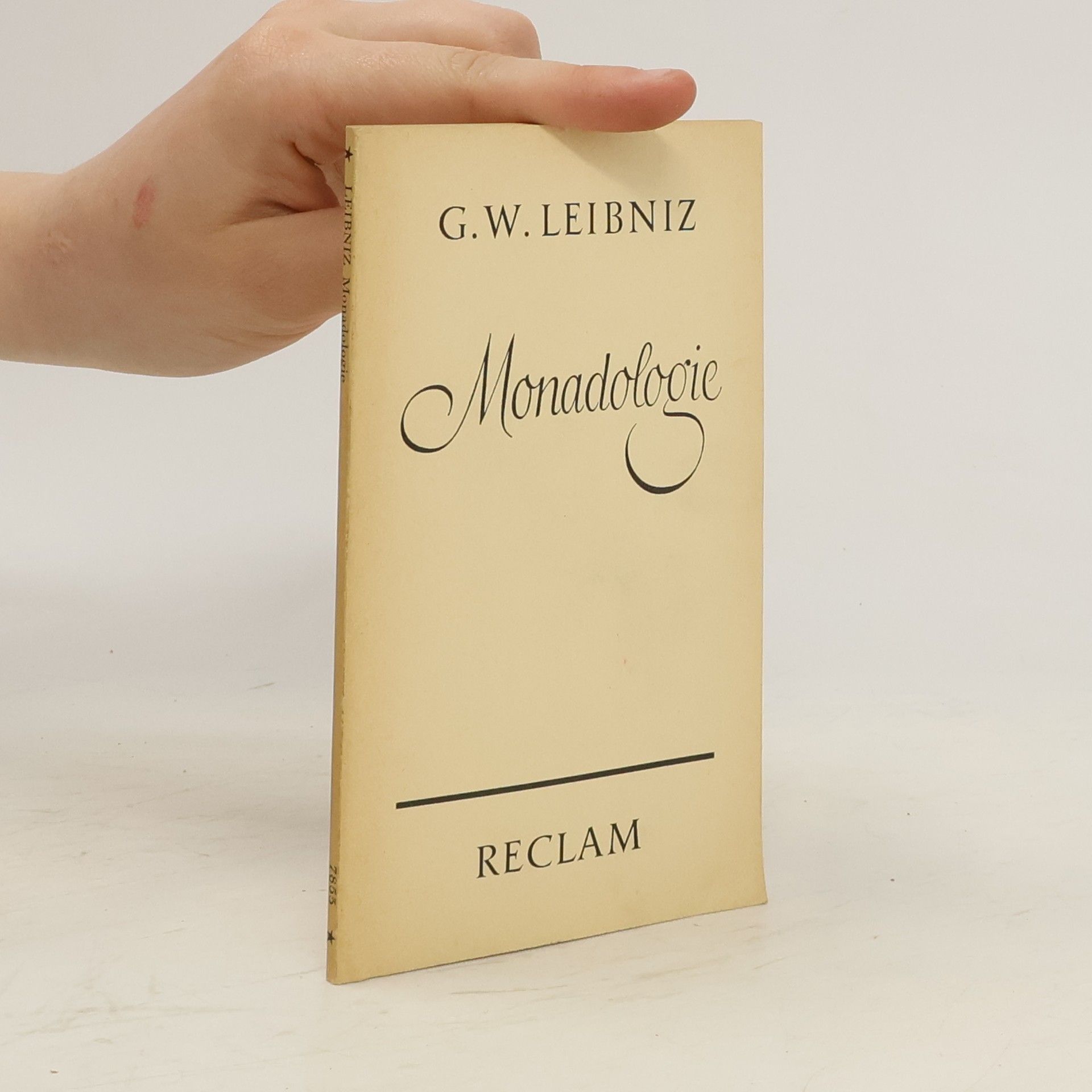 Gottfried Wilhelm Leibniz Monadologie