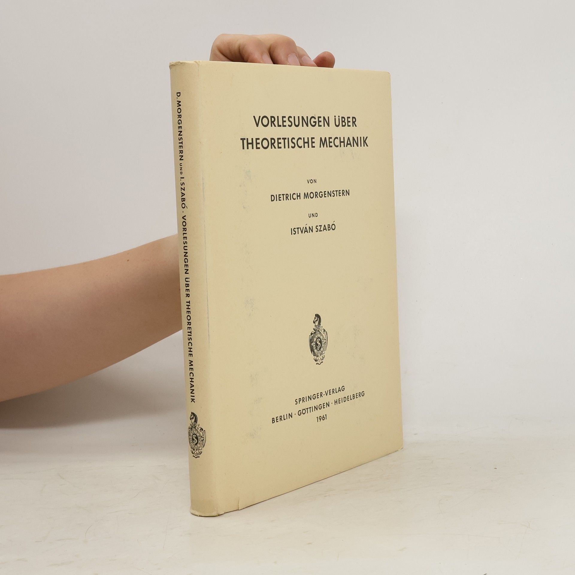 Dietrich Morgenstern Vorlesungen über theoretische Mechanik