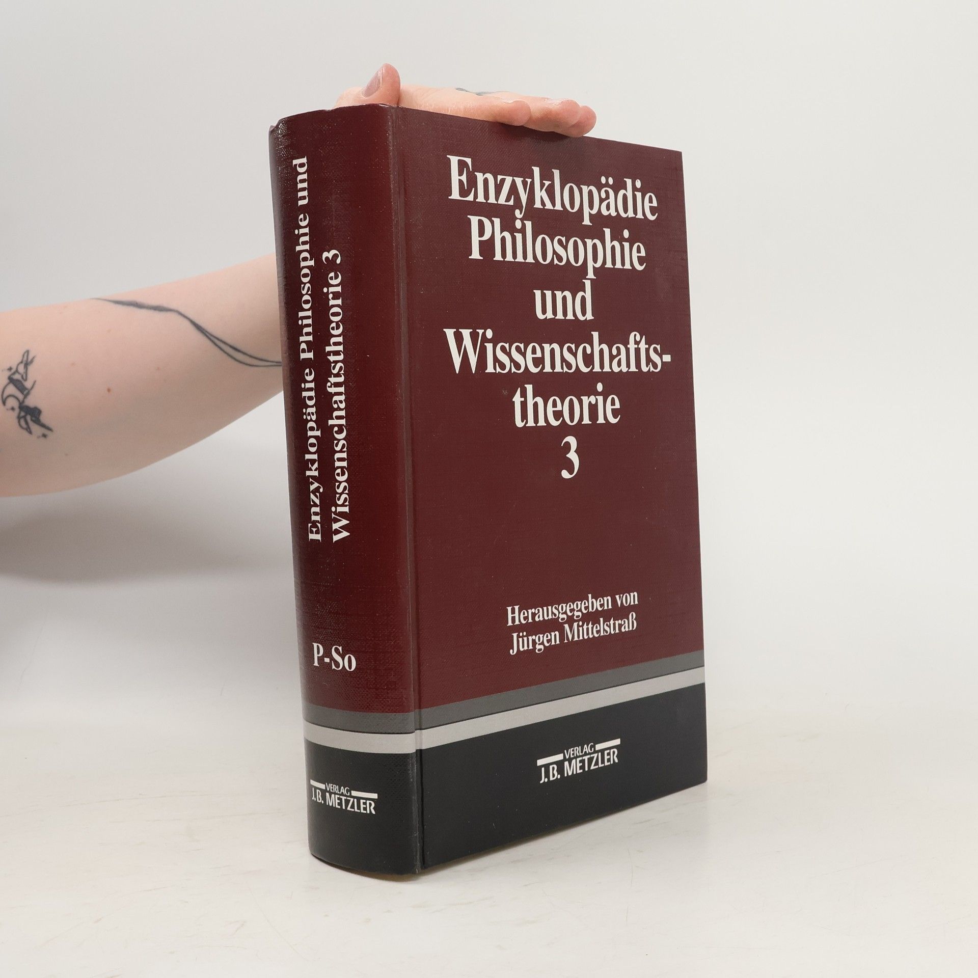 Siegfried Blasche Enzyklopädie Philosophie und Wissenschaftstheorie. Bd. 3