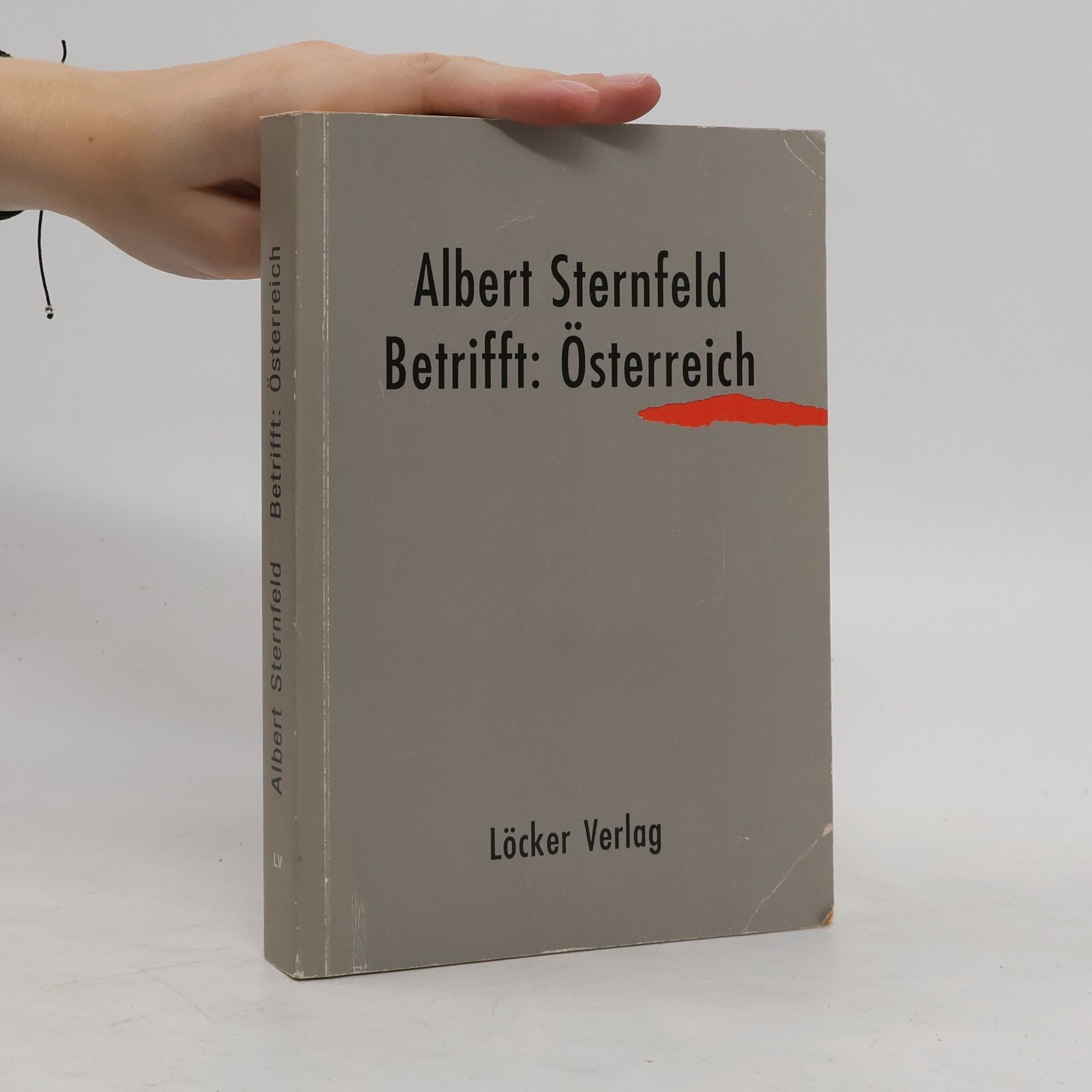Albert Sternfeld Betrifft: Österreich