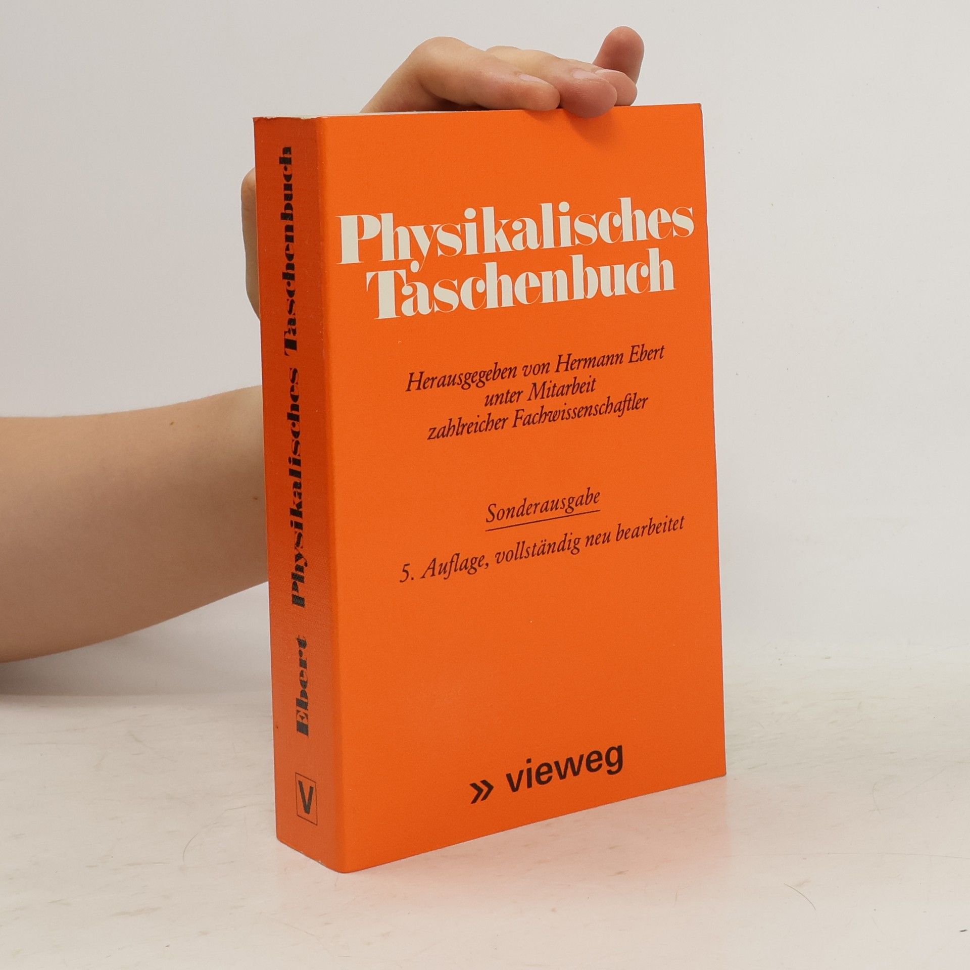 Hermann Ebert Physikalisches Taschenbuch