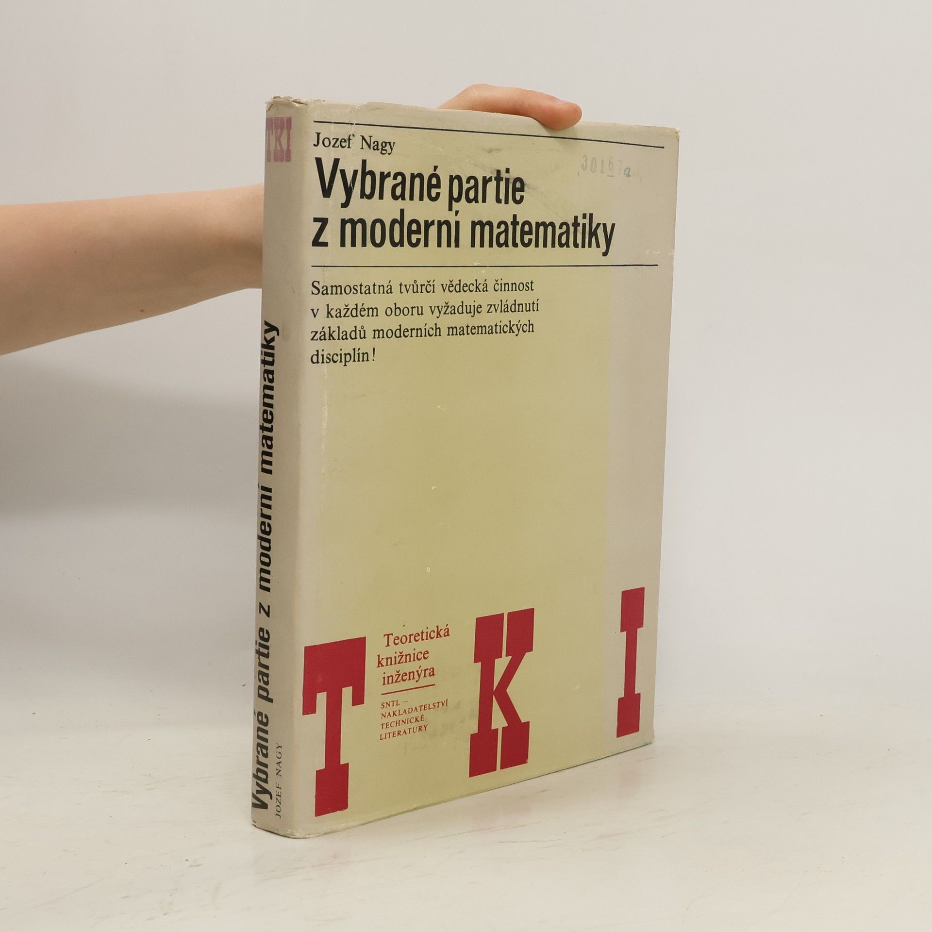 Jozef Nagy Vybrané partie z moderní matematiky