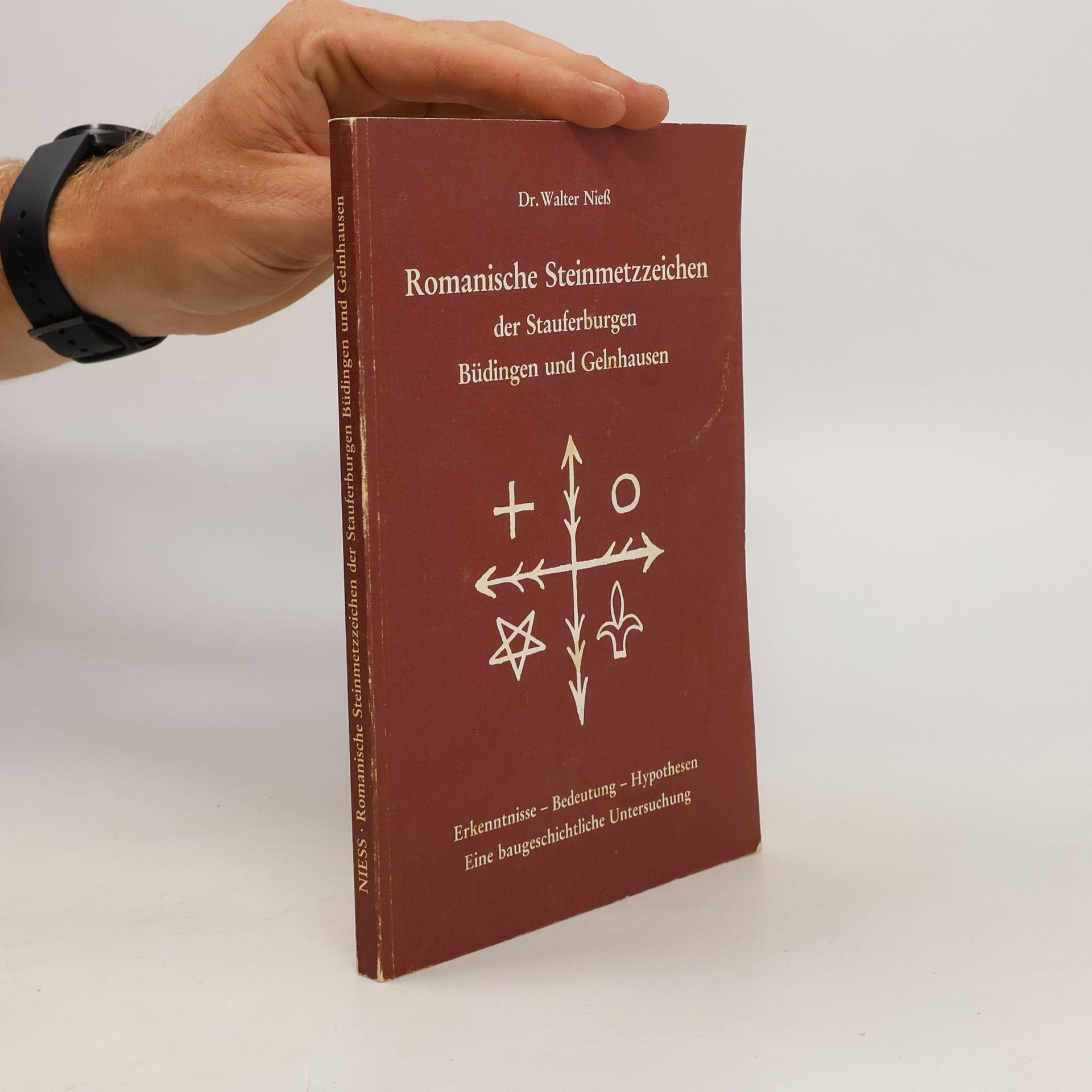 Walter Nieß Romanische Steinmetzzeichen
