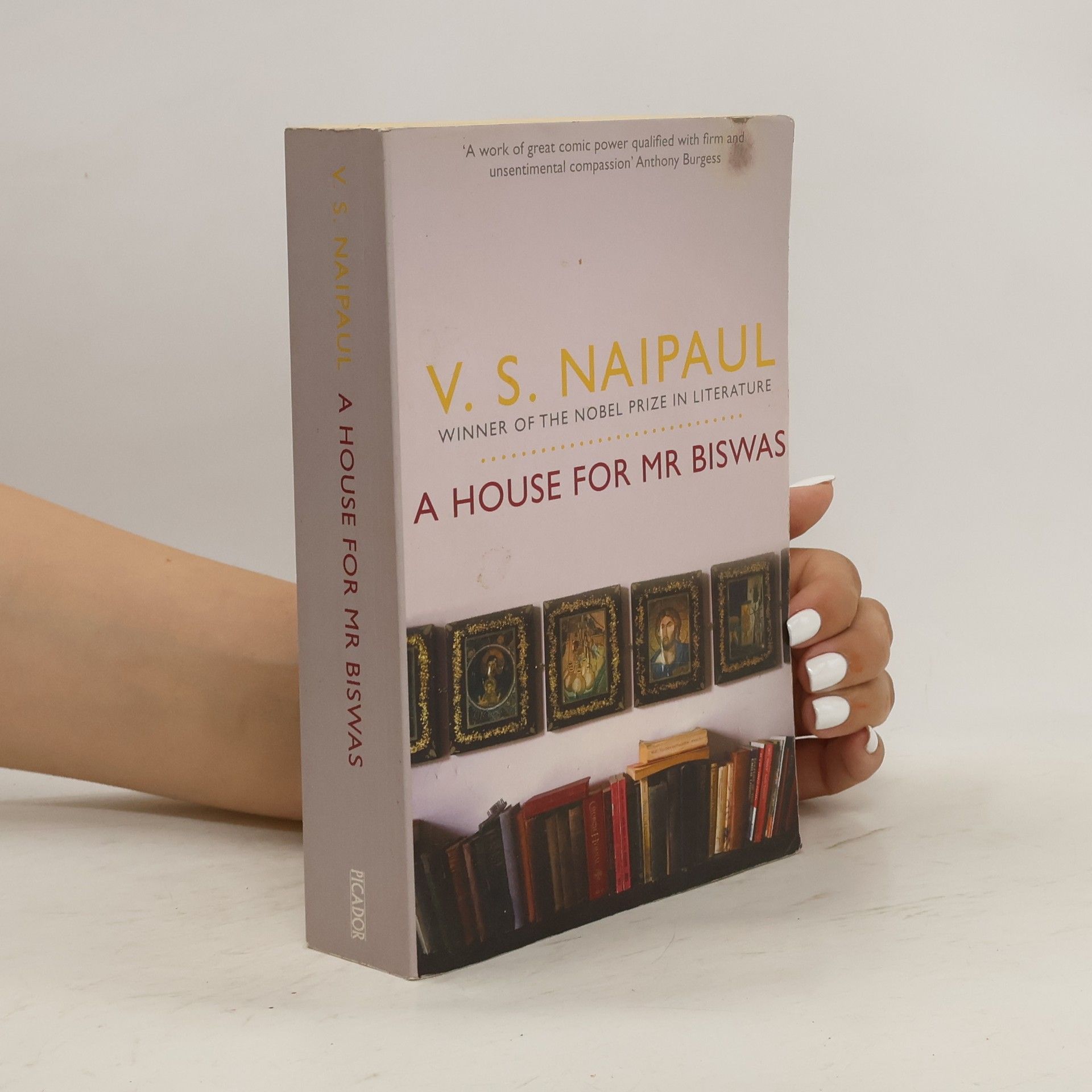 V. S. Naipaul A House for Mr Biswas. Ein Haus für Mister Biswas, englische Ausgabe