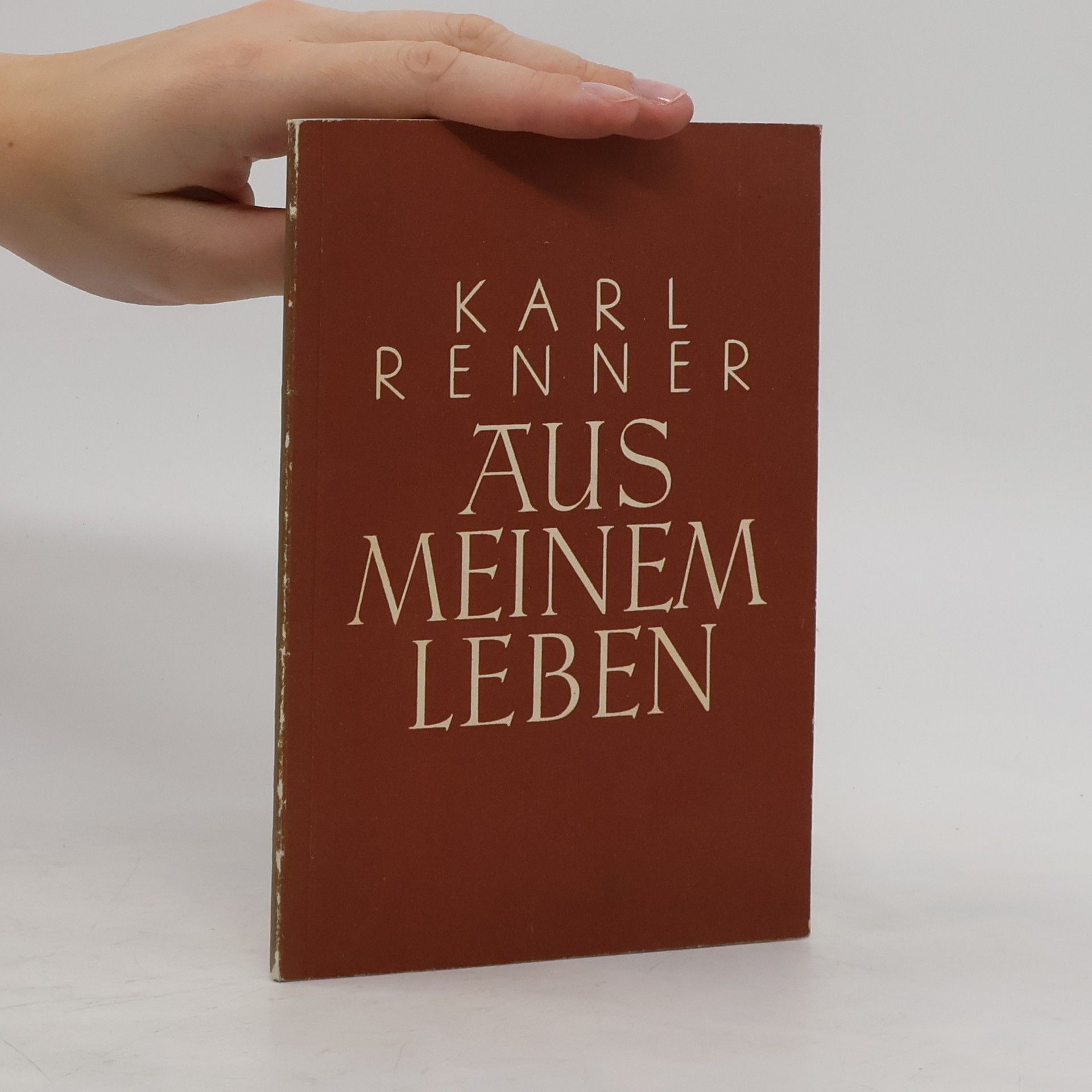 Karl Renner Aus meinem Leben