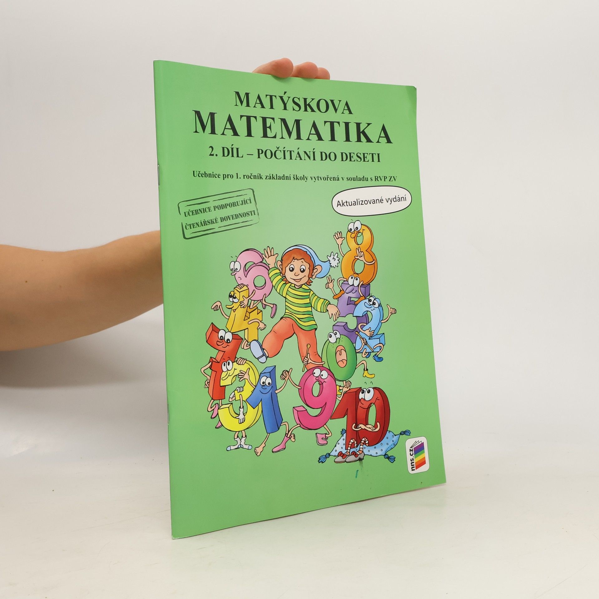 Alena Bára Doležalová Matýskova matematika 2.díl : učebnice pro 1. ročník základní školy