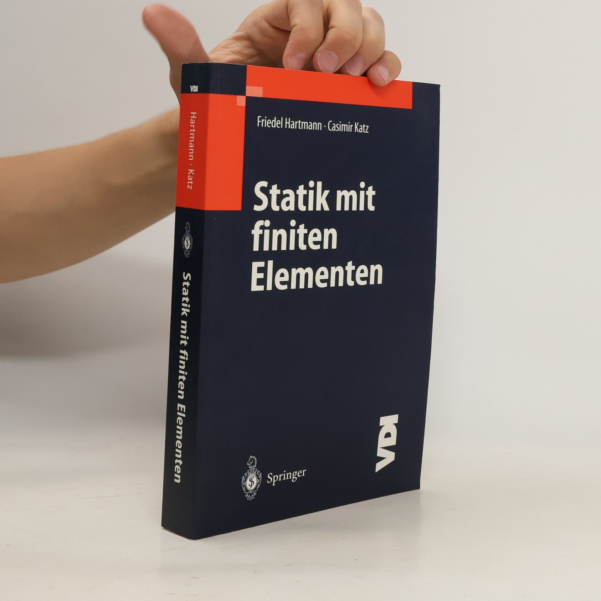 Friedel Hartmann Statik mit finiten Elementen