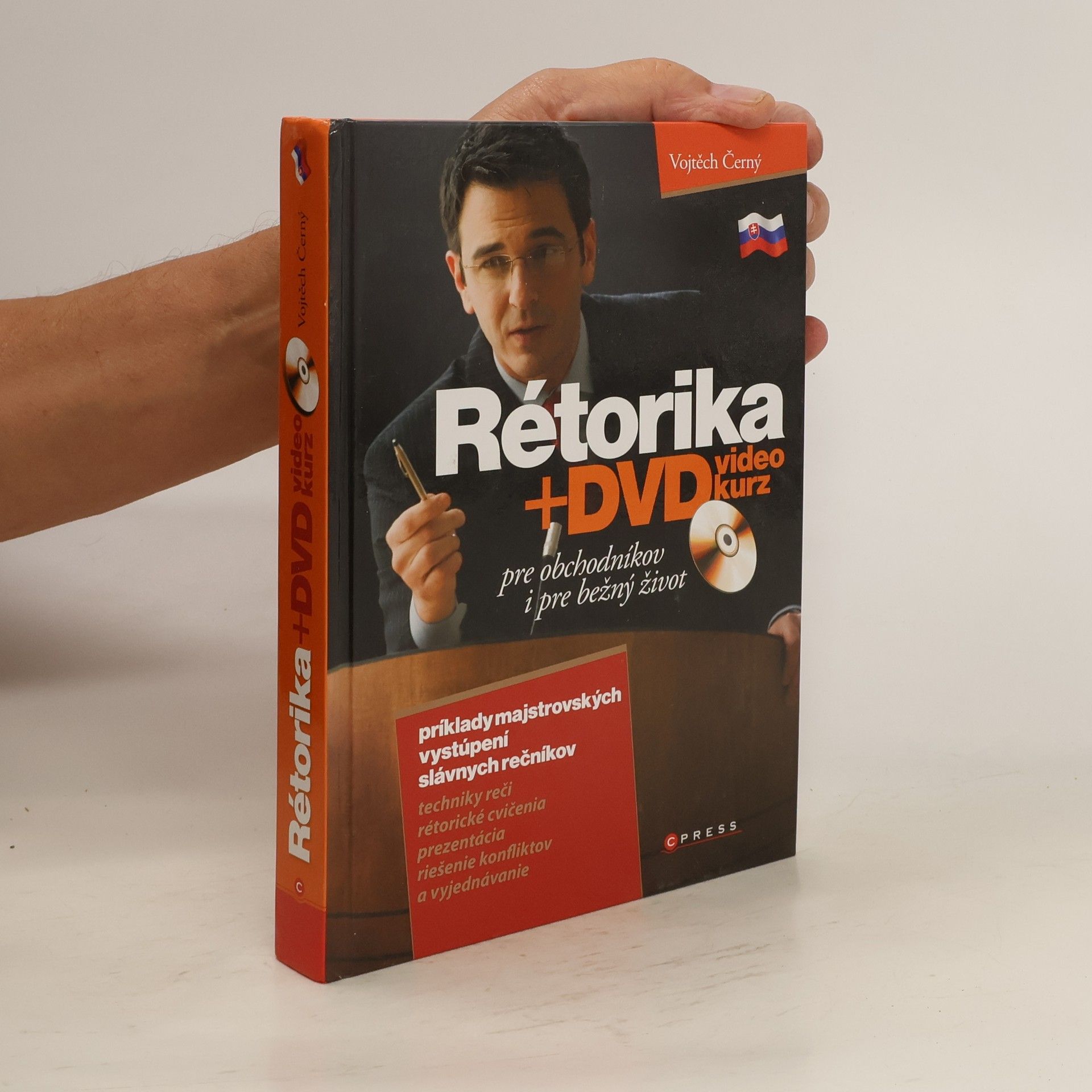 Vojtěch Černý Rétorika + DVD video kurz