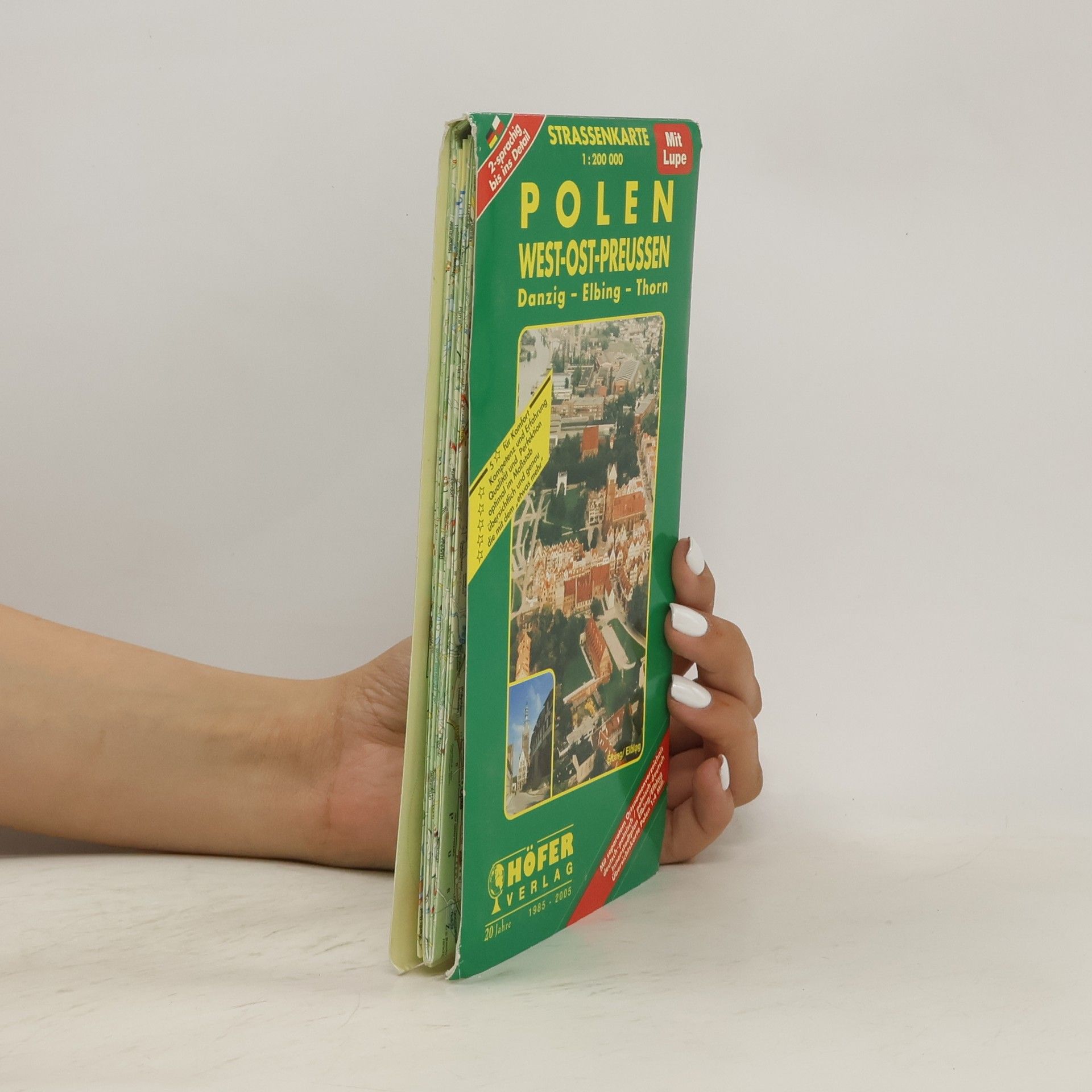 Autorenkollektiv Höfer Straßenkarte Polen, West-Ost-Preußen