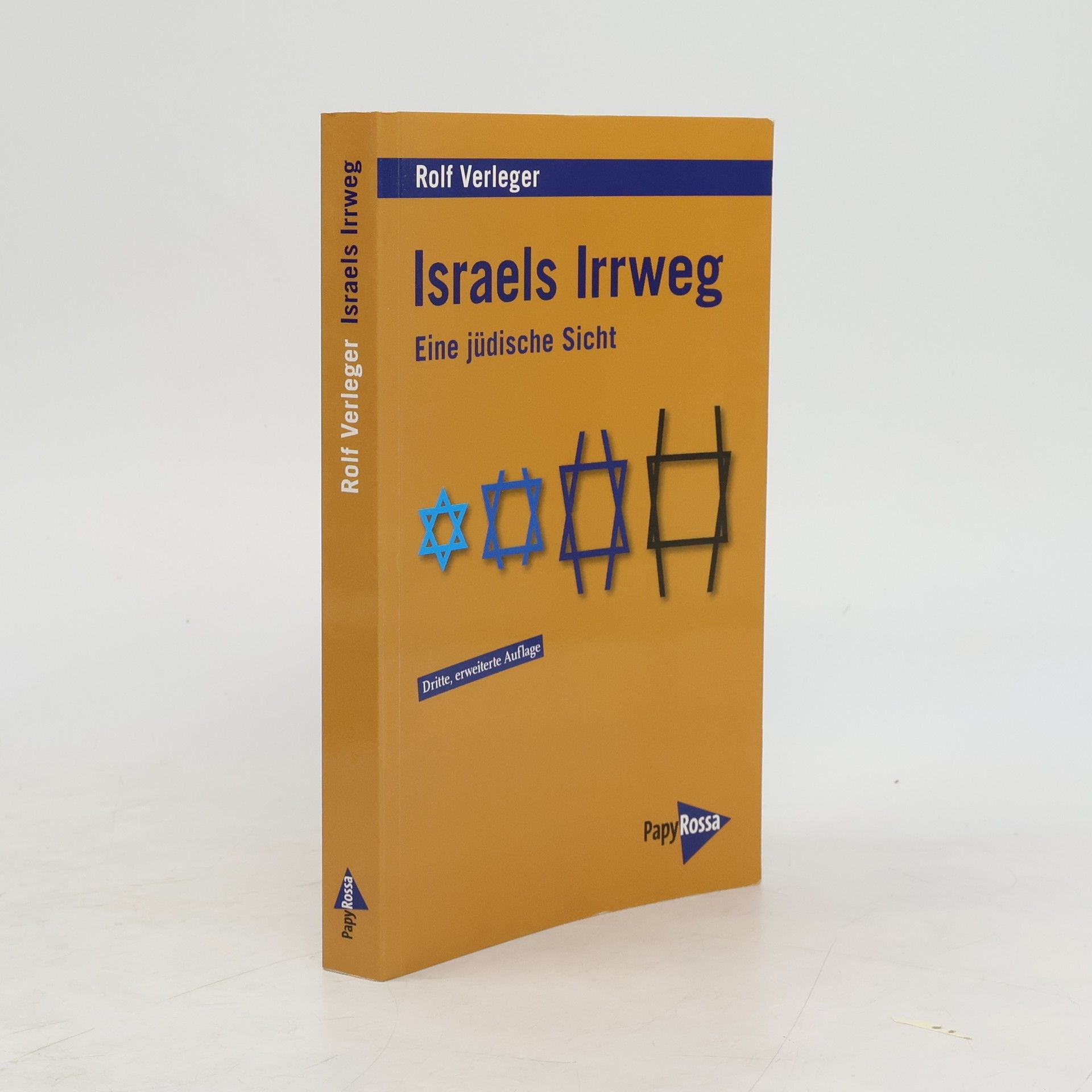 Rolf Verleger Israels Irrweg