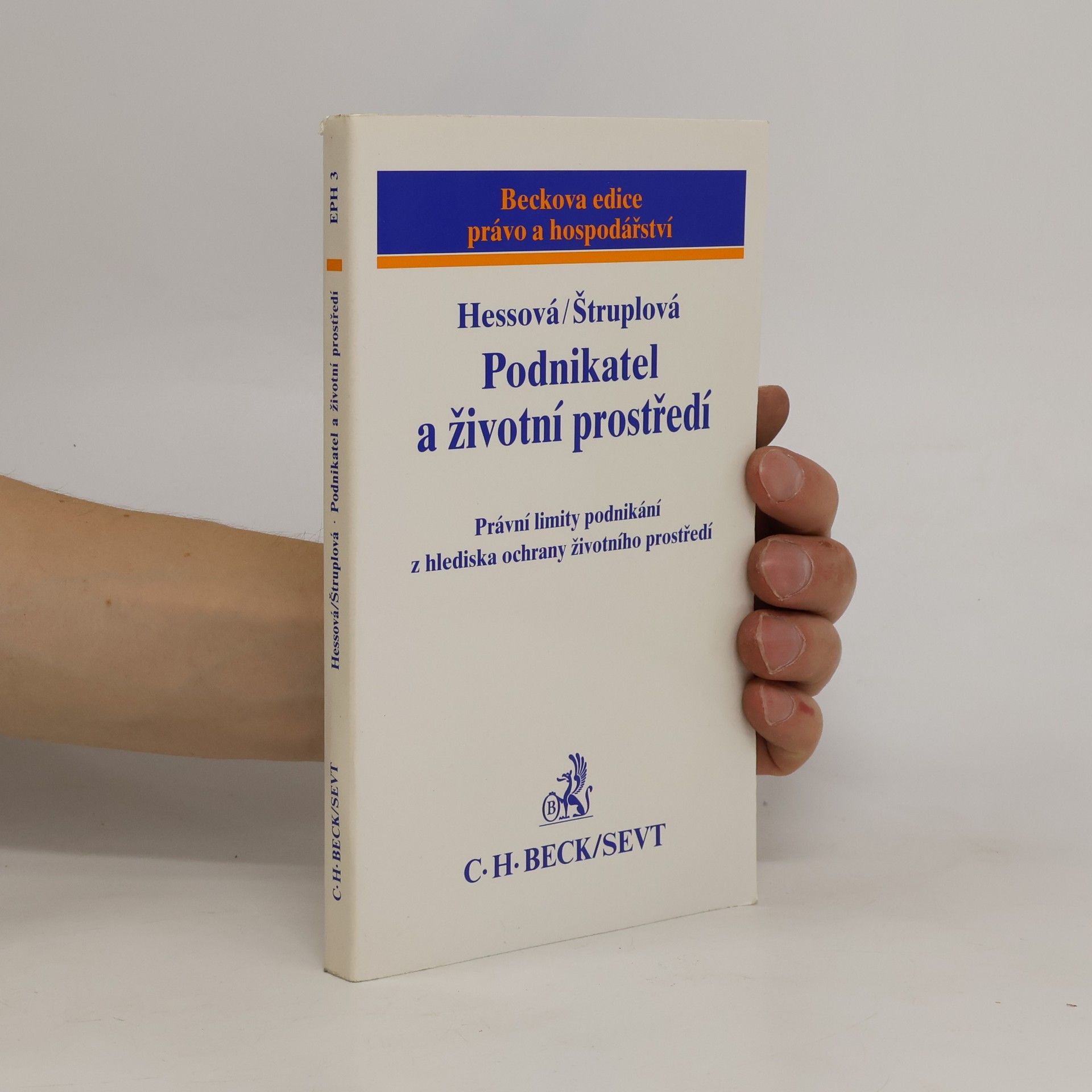 Zdenka Hessová Podnikatel a životní prostředí
