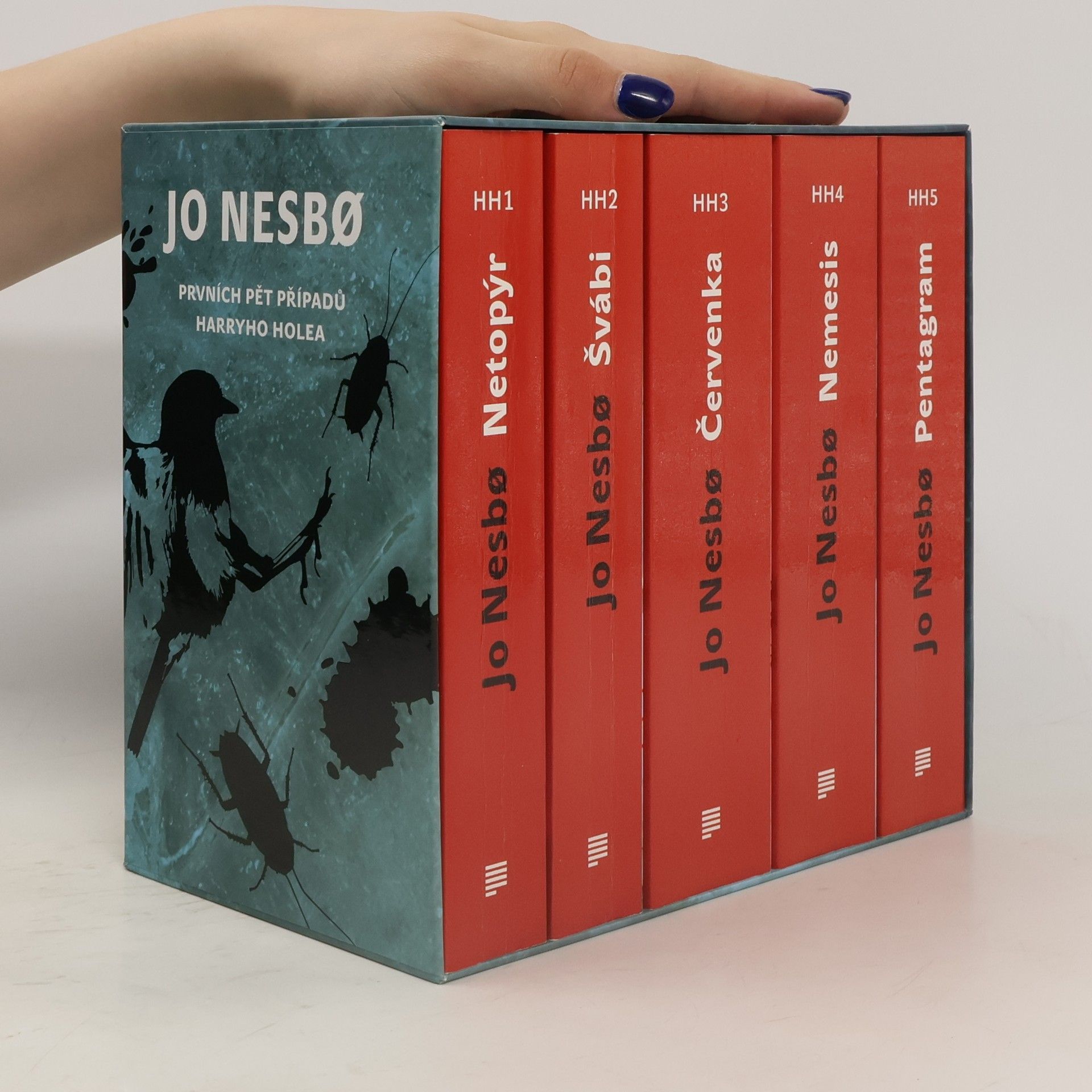 Jo Nesbø Prvních pět případů Harryho Holea (5 svazků v boxu)