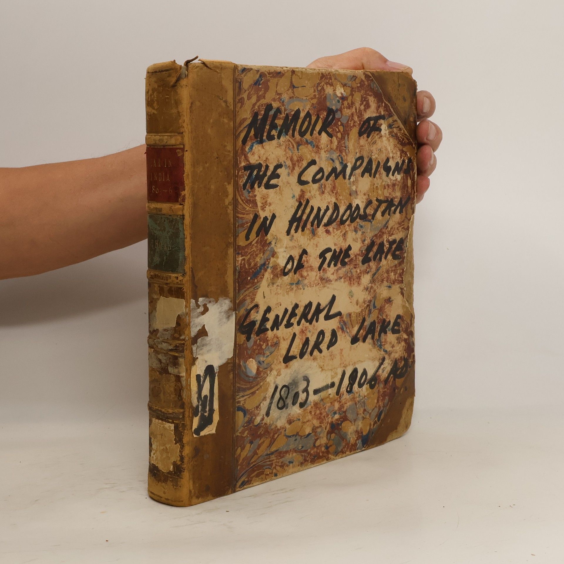 Major William Thorn Memoir of the Campaigns in Hindoostan of the Late General Lord Lake 1803-1806