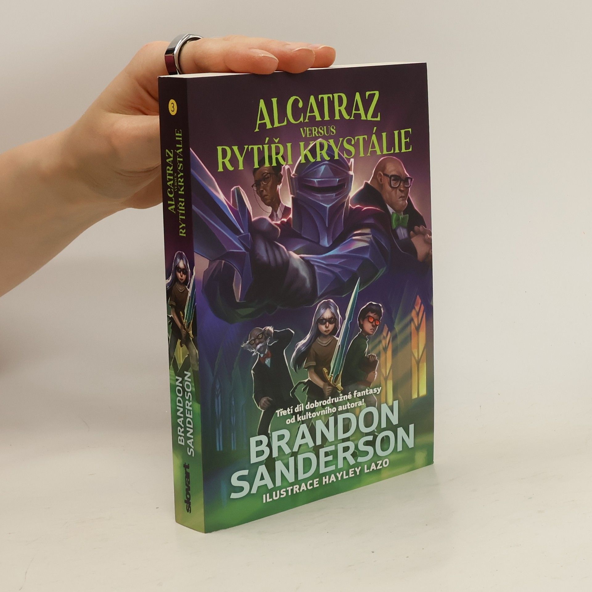 Brandon Sanderson Alcatraz versus rytíři Krystálie