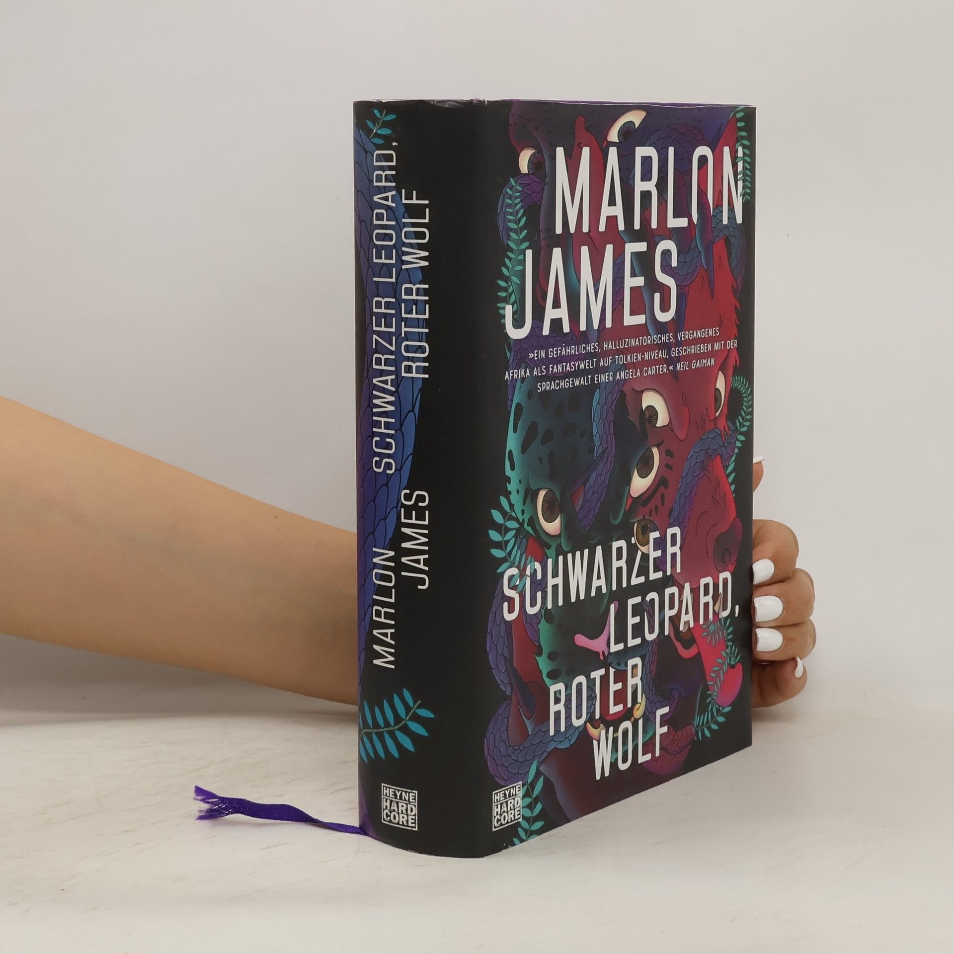 Marlon James Schwarzer Leopard, roter Wolf