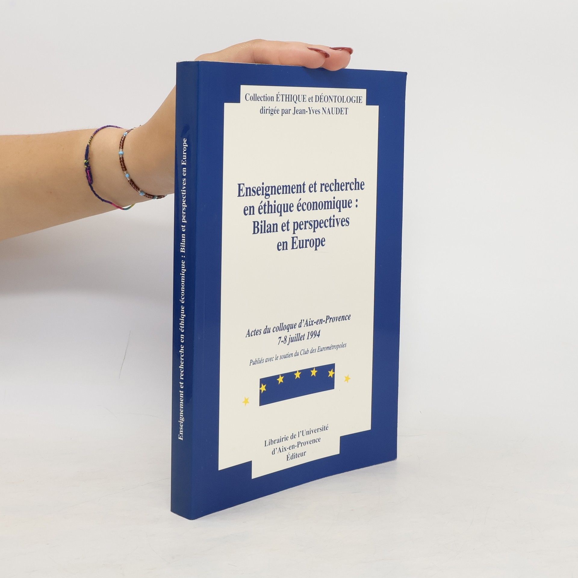 Collectif d'auteurs Enseignement et recherche en éthique économique: bilan et perspectives en Europe
