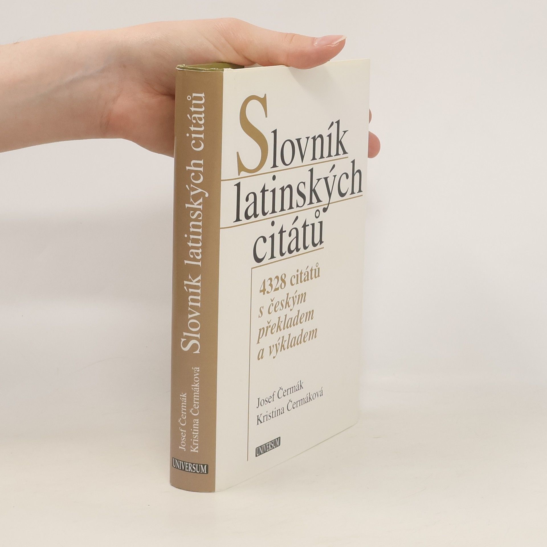 Josef Čermák Slovník latinských citátů