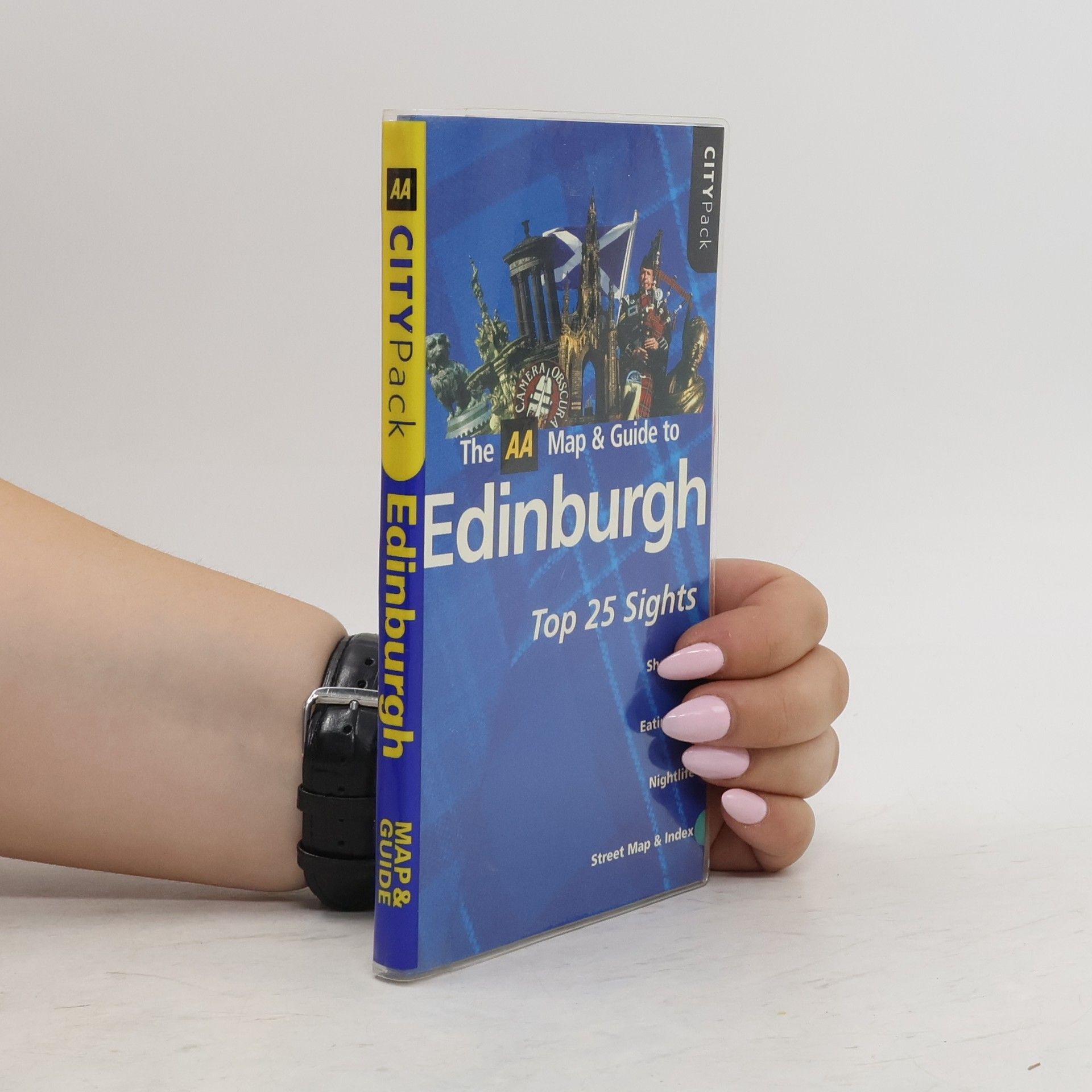 Jackie Staddon AA Map & Guide to Edinburgh