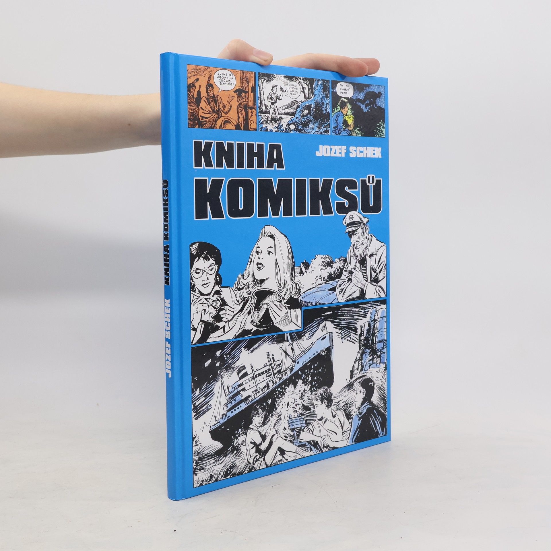 Jozef Schek Kniha komiksů