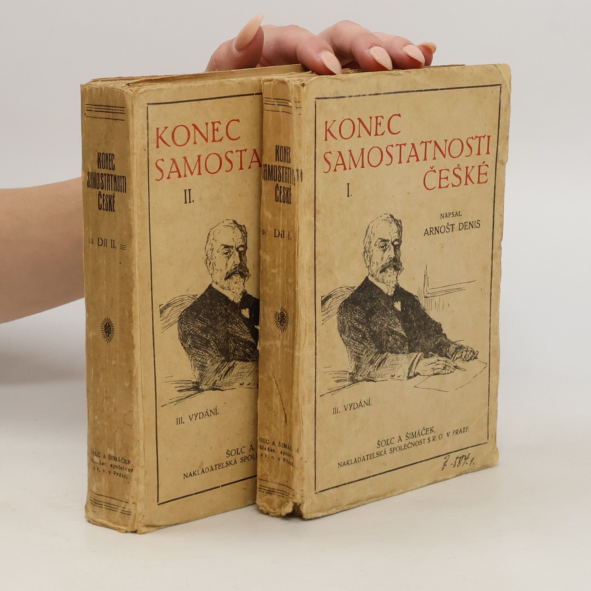 Ernest Denis Konec samostatnosti české I. - II.