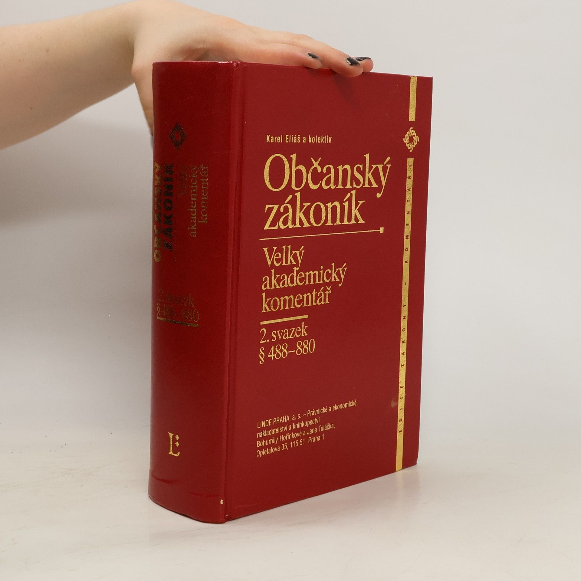 Karel Eliáš Občanský zákoník