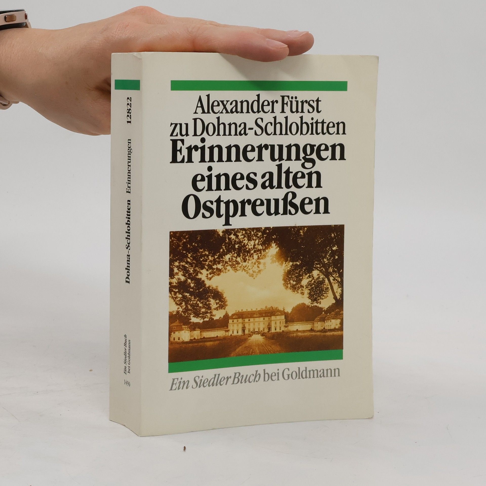 Alexander Fürst Erinnerunger eines alten Ostpreussen
