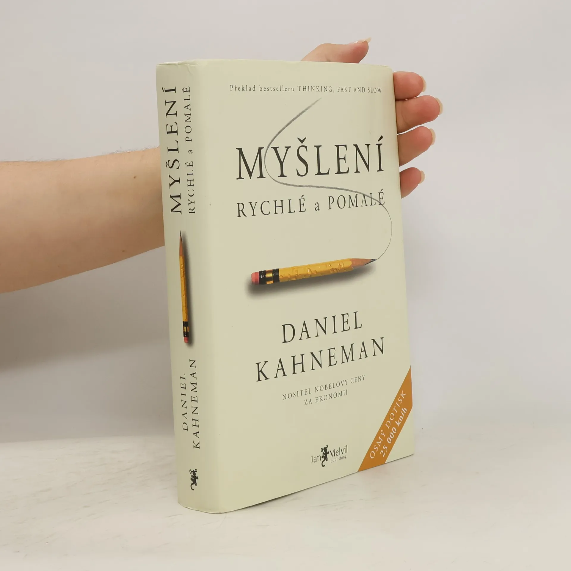 Myšlení. Rychlé a pomalé | Kniha | pevná | Daniel Kahneman | CS